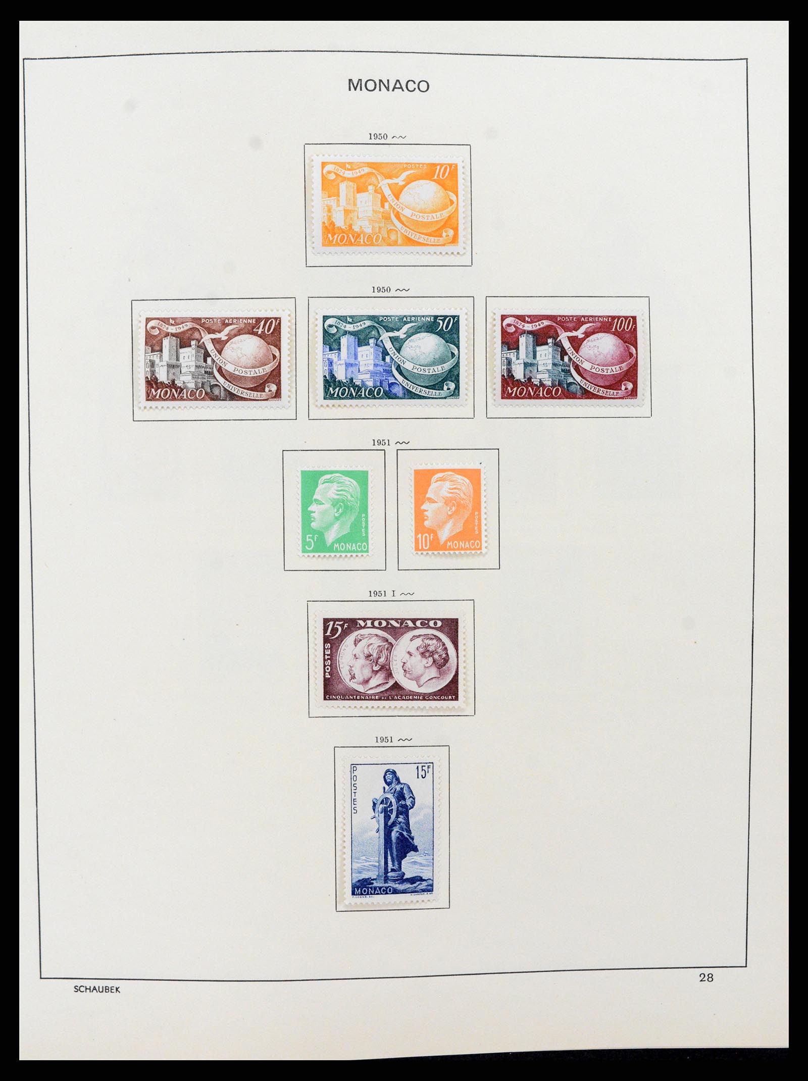 37570 031 - Stamp collection 37570 Monaco 1885-2013.