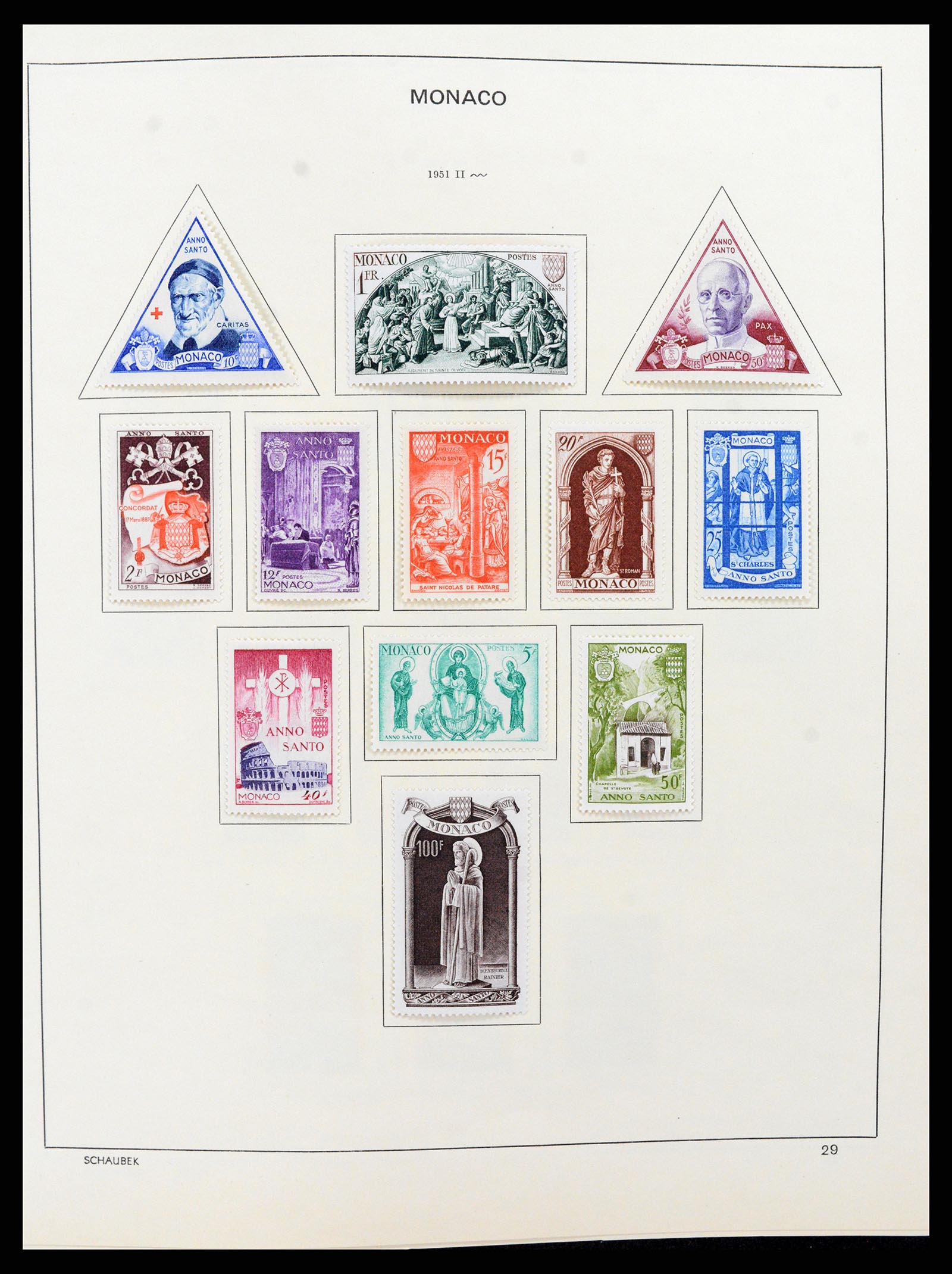 37570 032 - Stamp collection 37570 Monaco 1885-2013.