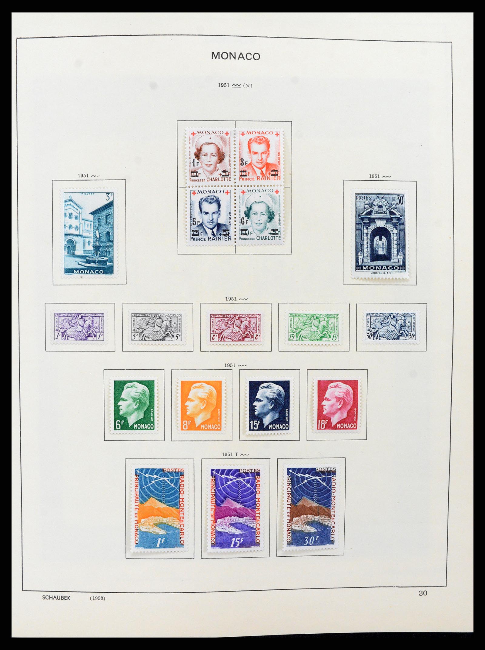 37570 033 - Stamp collection 37570 Monaco 1885-2013.