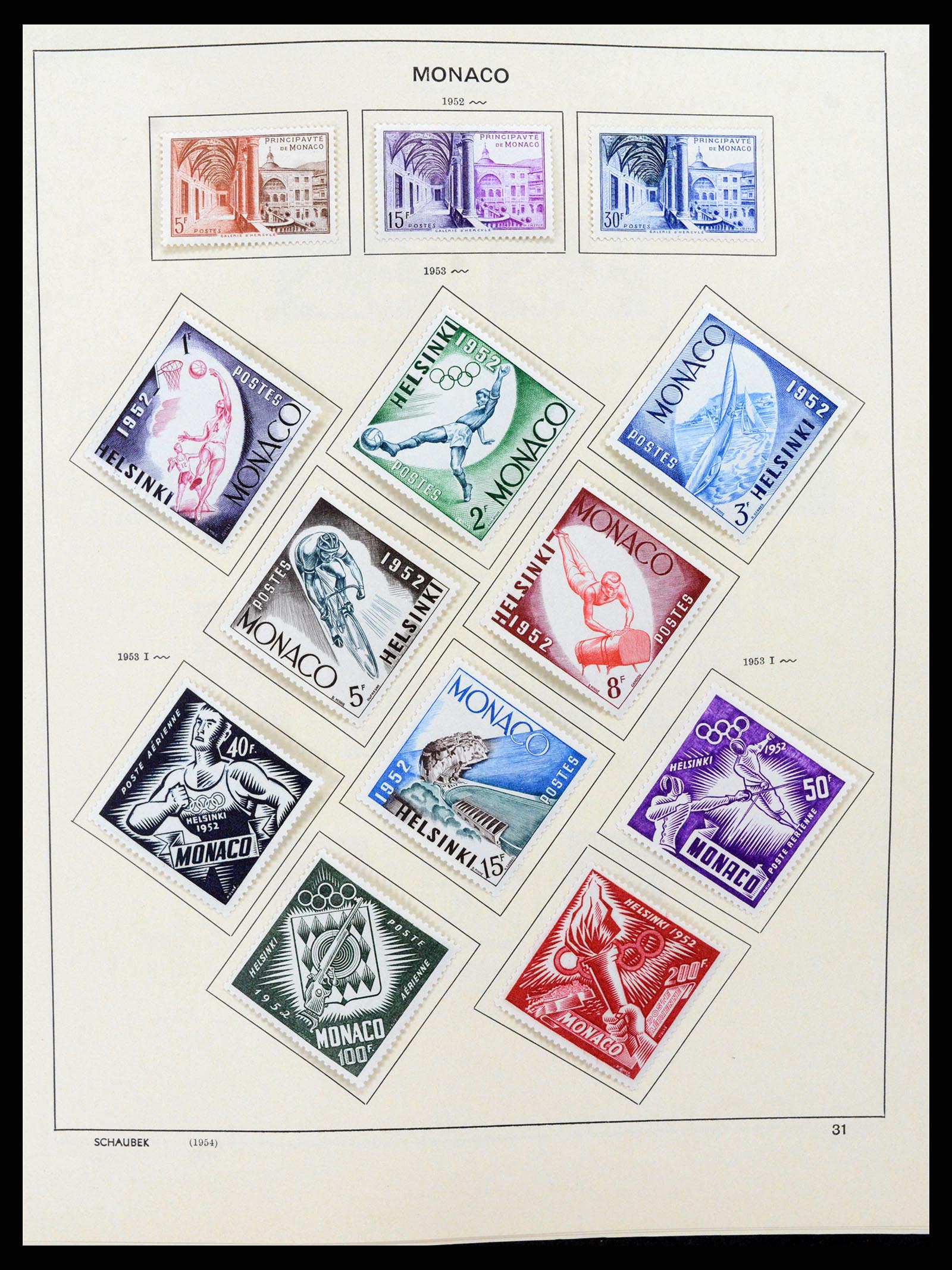 37570 036 - Stamp collection 37570 Monaco 1885-2013.