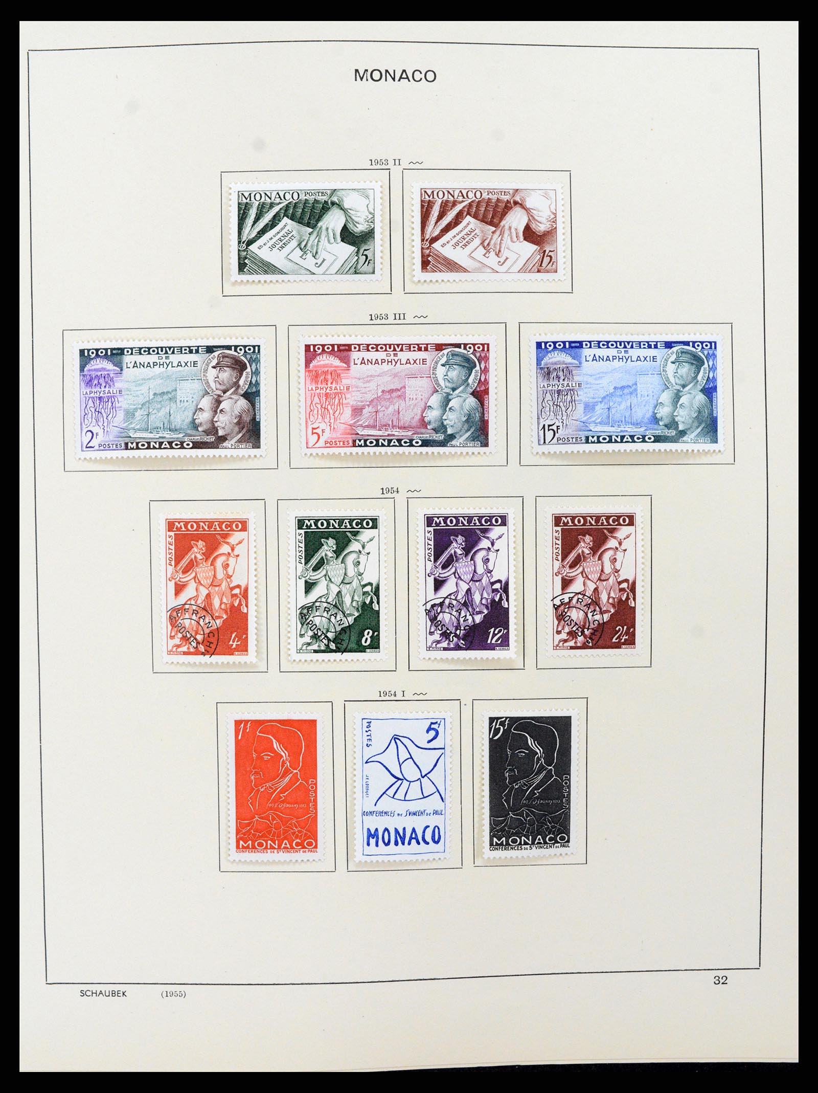 37570 037 - Stamp collection 37570 Monaco 1885-2013.