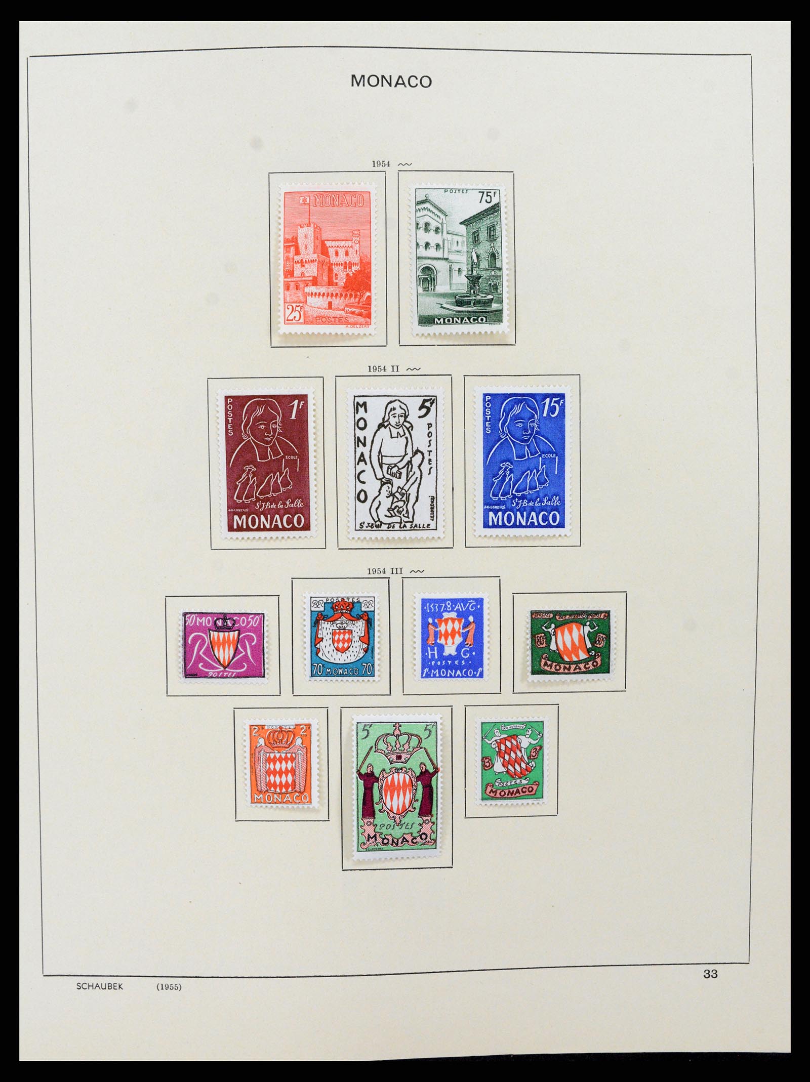 37570 038 - Stamp collection 37570 Monaco 1885-2013.