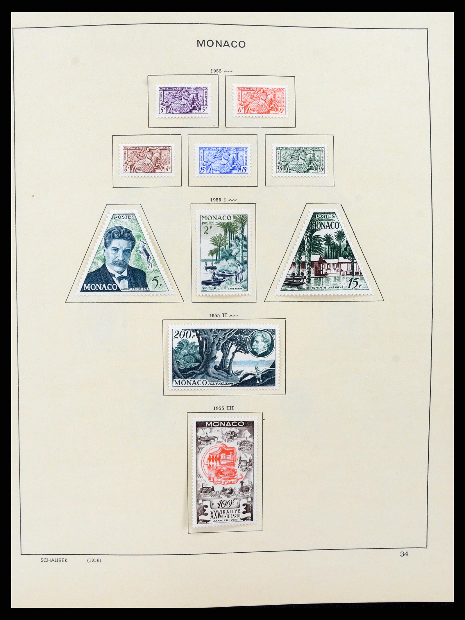 37570 039 - Stamp collection 37570 Monaco 1885-2013.