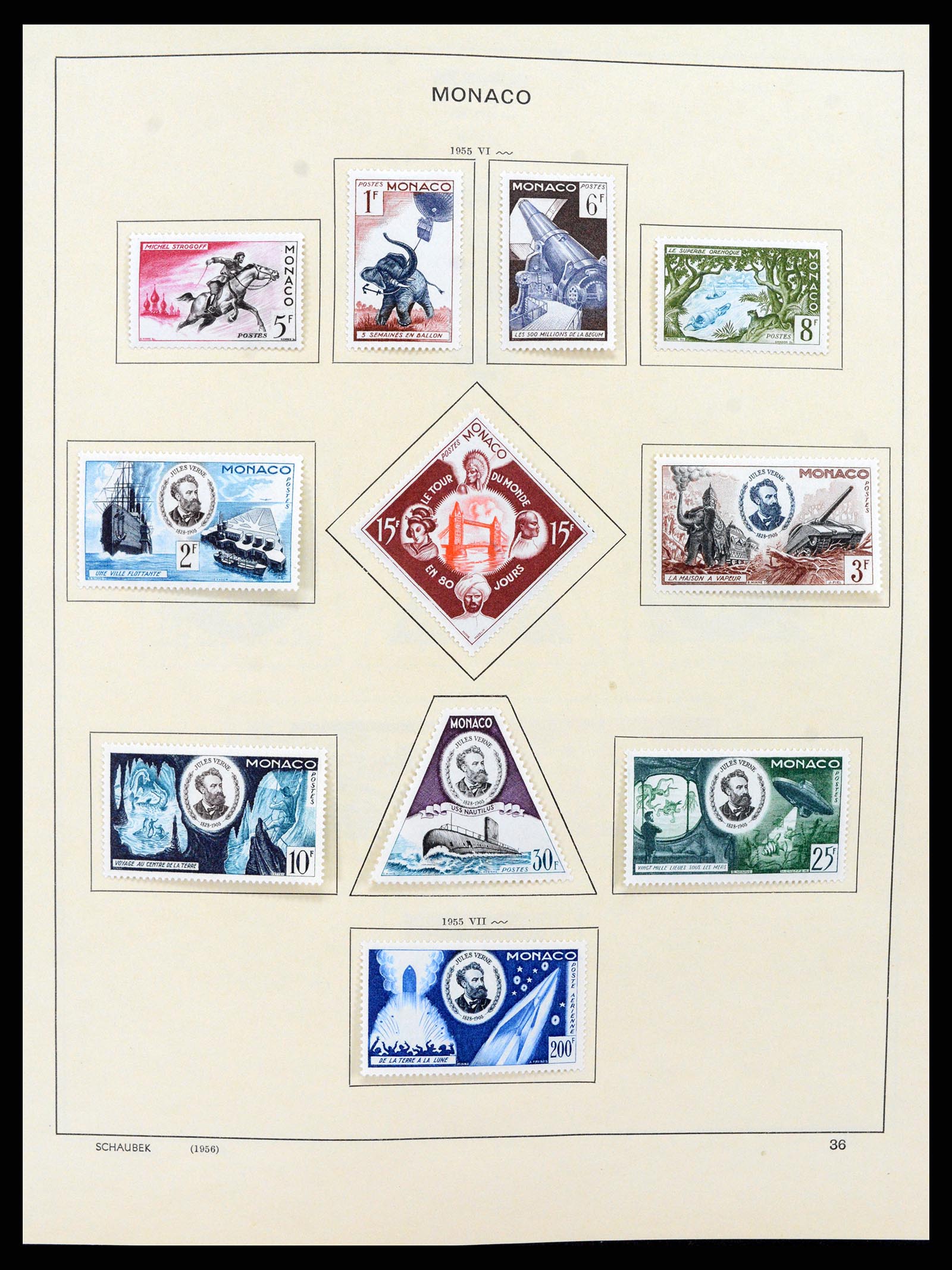 37570 041 - Stamp collection 37570 Monaco 1885-2013.