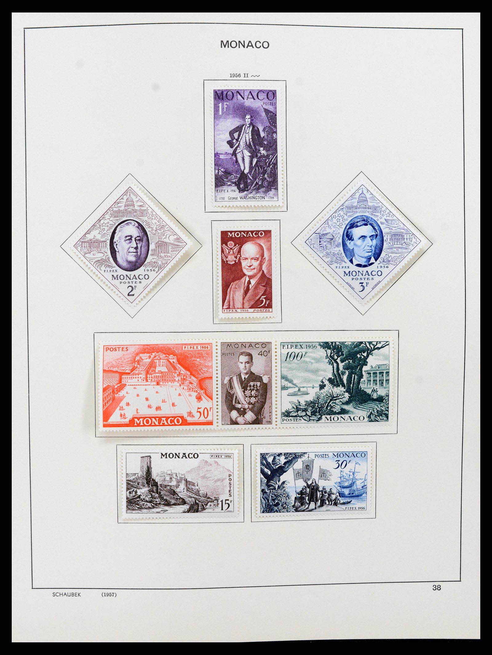 37570 043 - Stamp collection 37570 Monaco 1885-2013.
