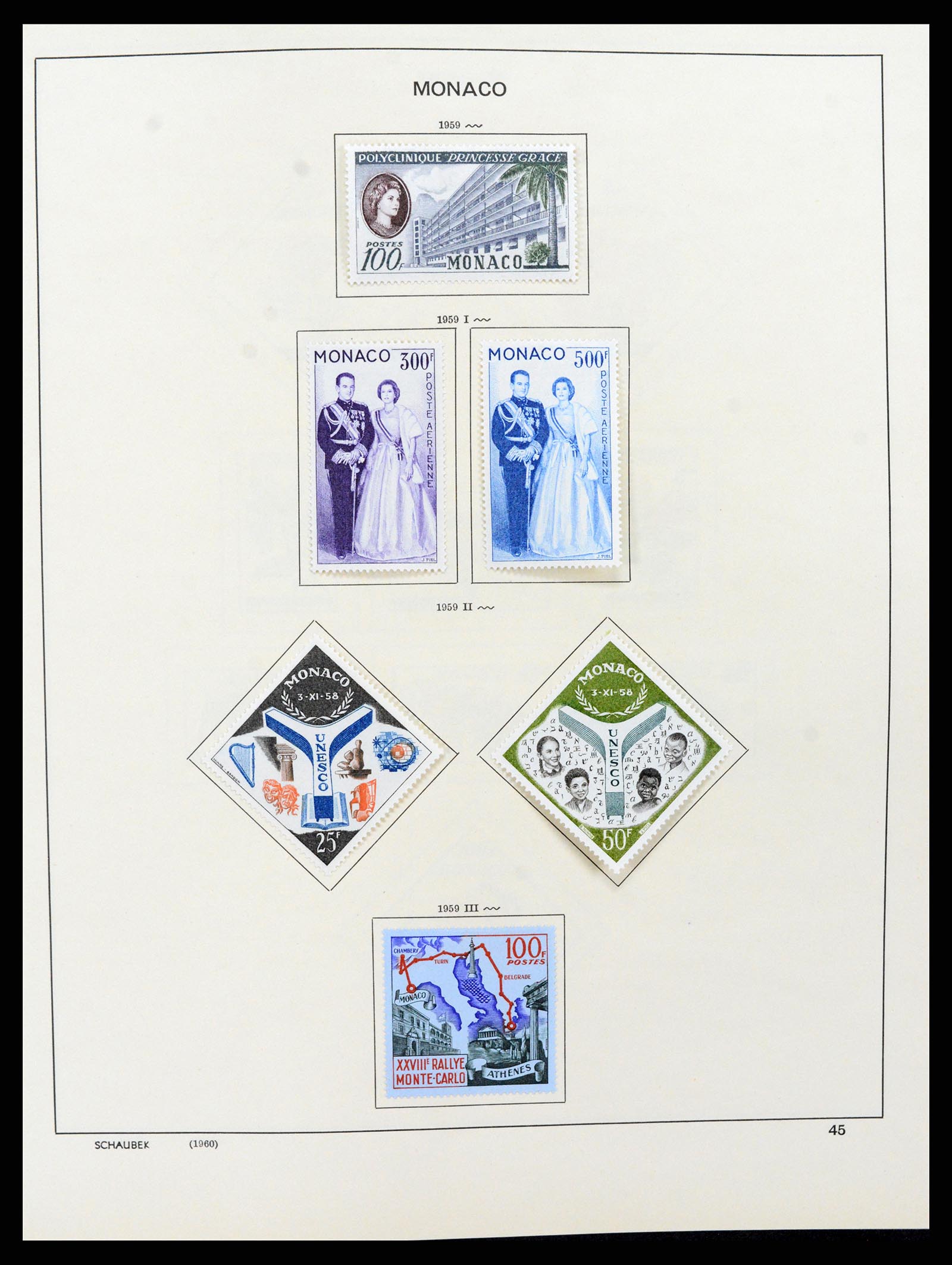 37570 052 - Stamp collection 37570 Monaco 1885-2013.