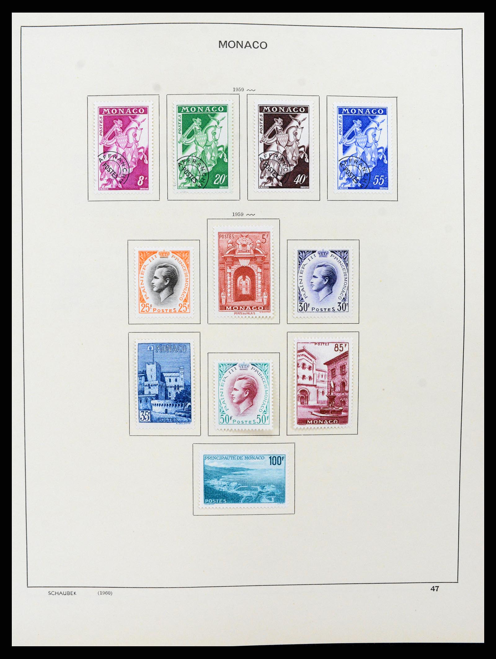 37570 054 - Stamp collection 37570 Monaco 1885-2013.