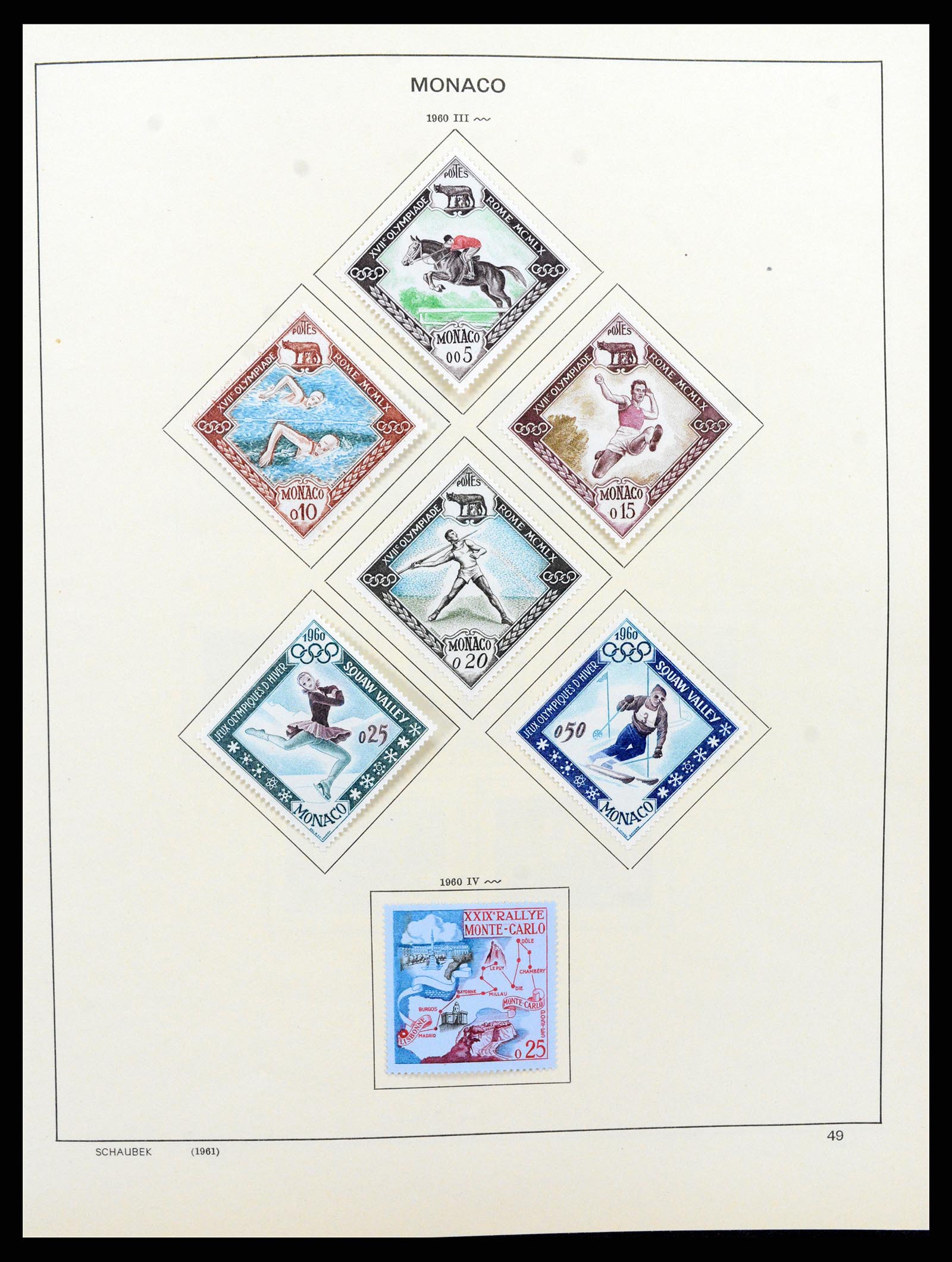 37570 056 - Stamp collection 37570 Monaco 1885-2013.