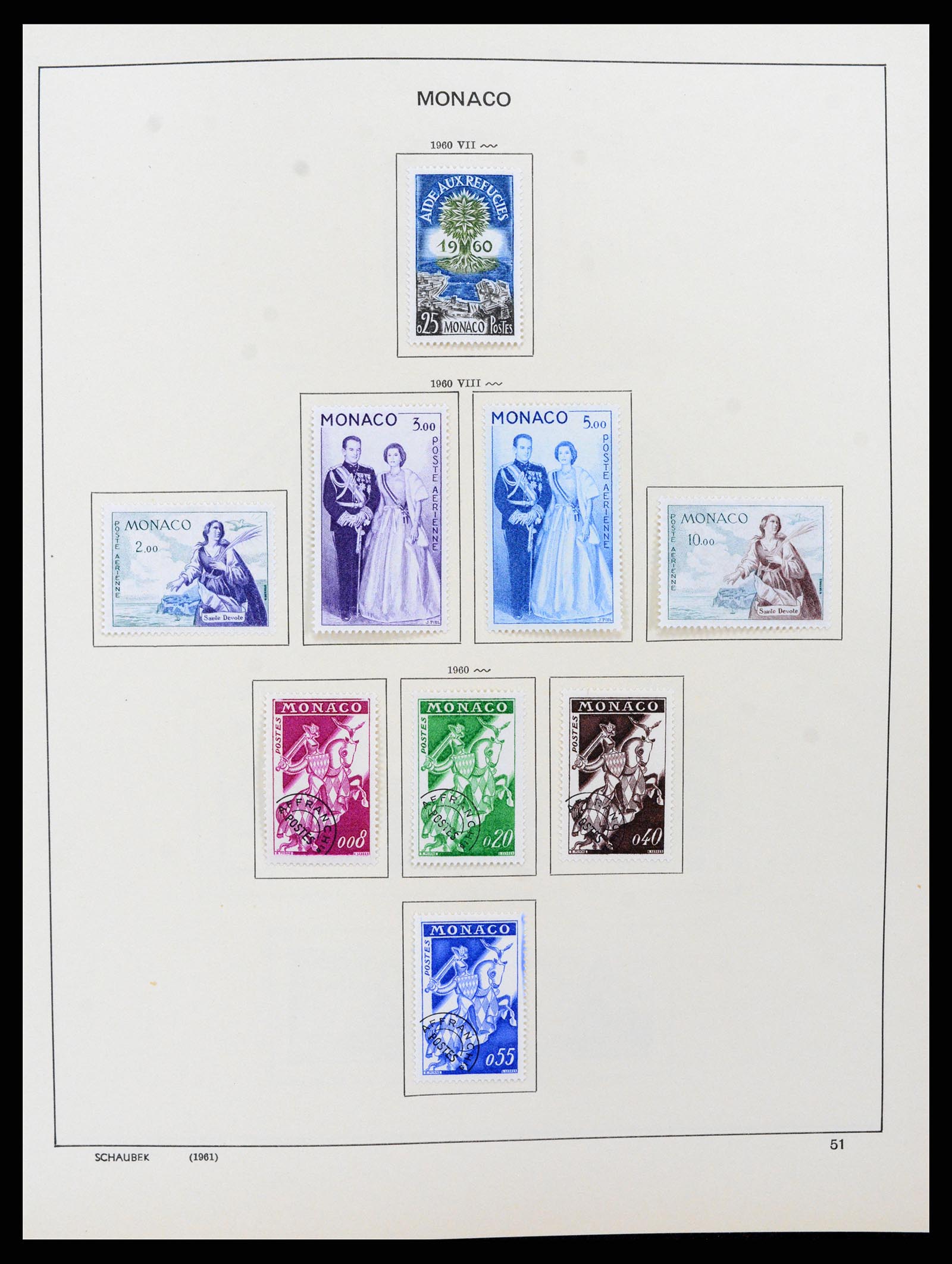37570 058 - Stamp collection 37570 Monaco 1885-2013.