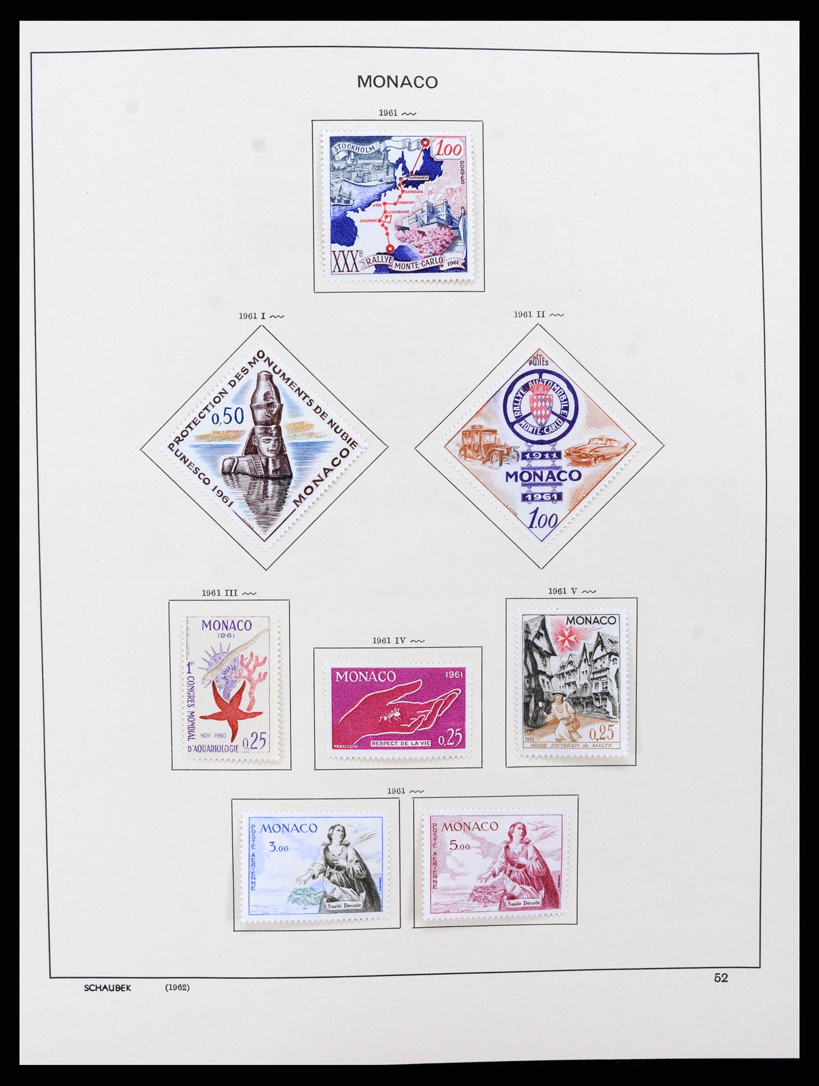 37570 059 - Stamp collection 37570 Monaco 1885-2013.