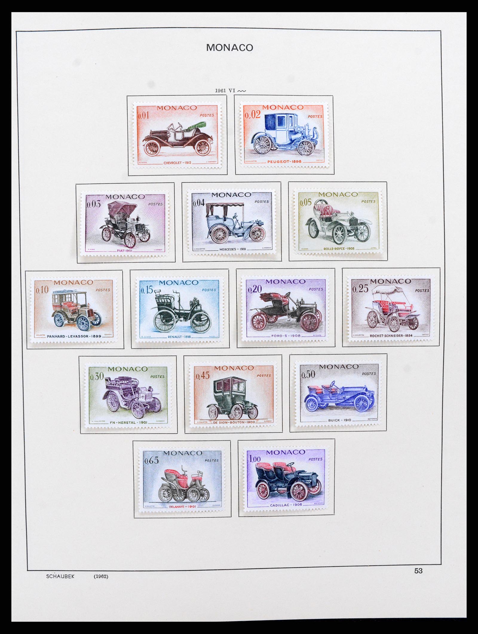 37570 060 - Stamp collection 37570 Monaco 1885-2013.