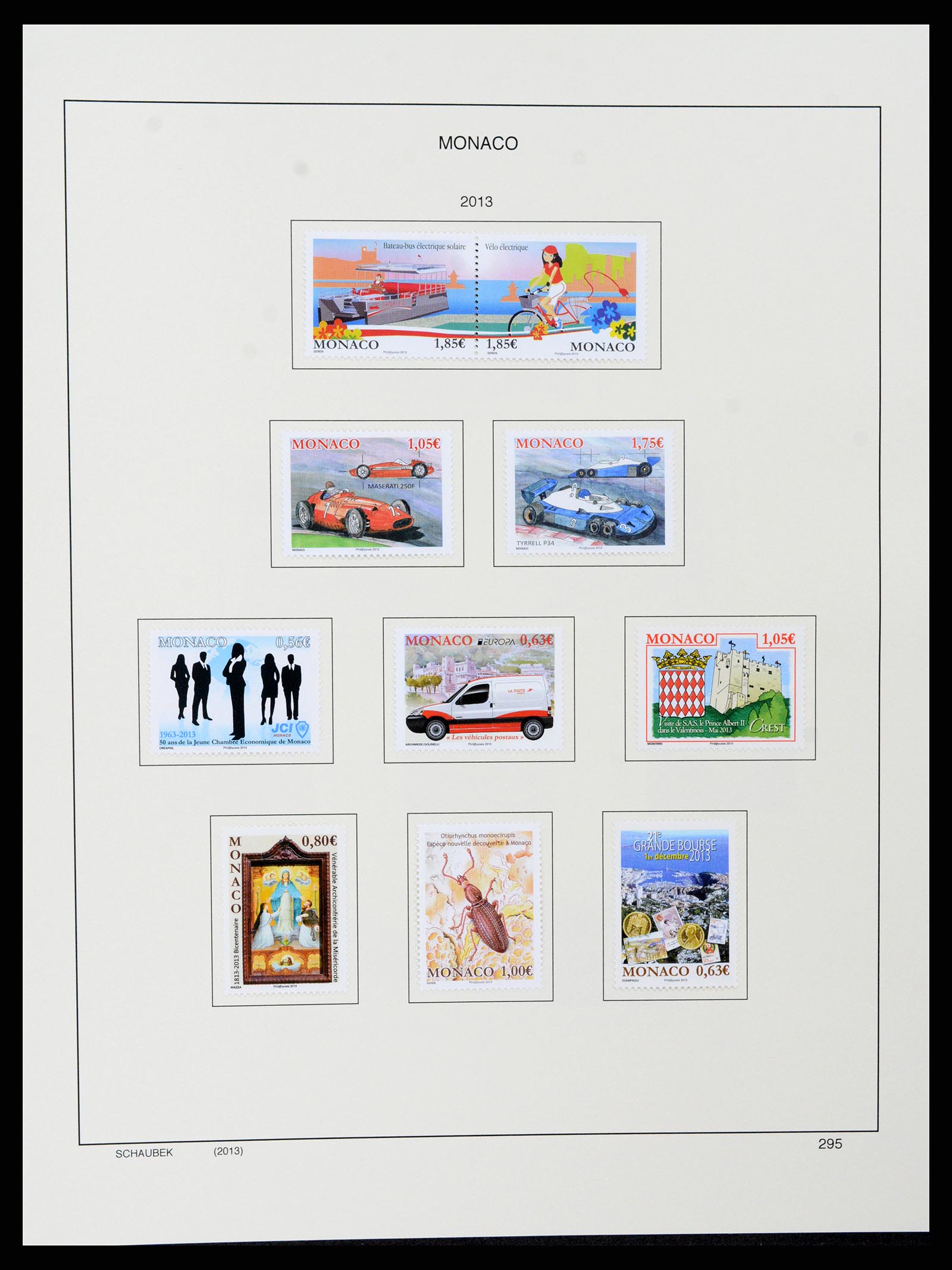 37570 402 - Stamp collection 37570 Monaco 1885-2013.