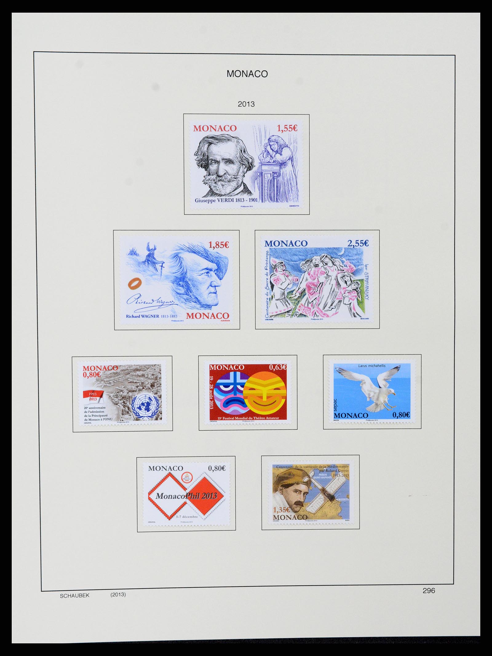 37570 403 - Stamp collection 37570 Monaco 1885-2013.