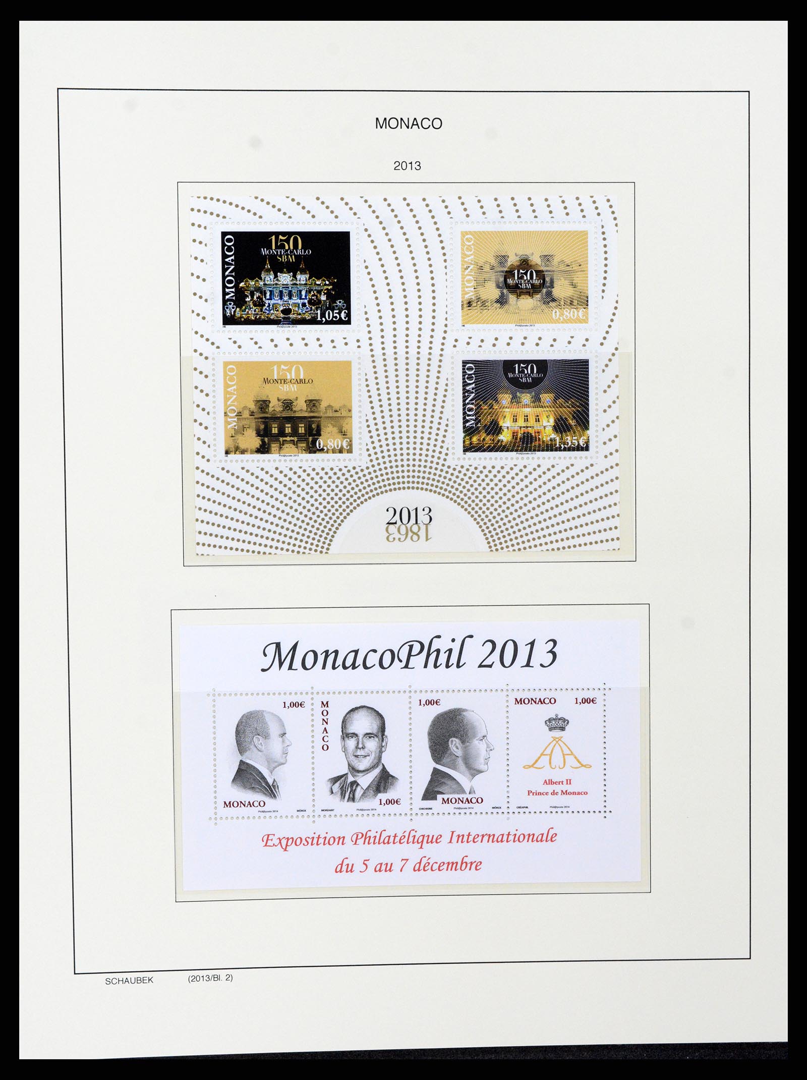 37570 404 - Stamp collection 37570 Monaco 1885-2013.