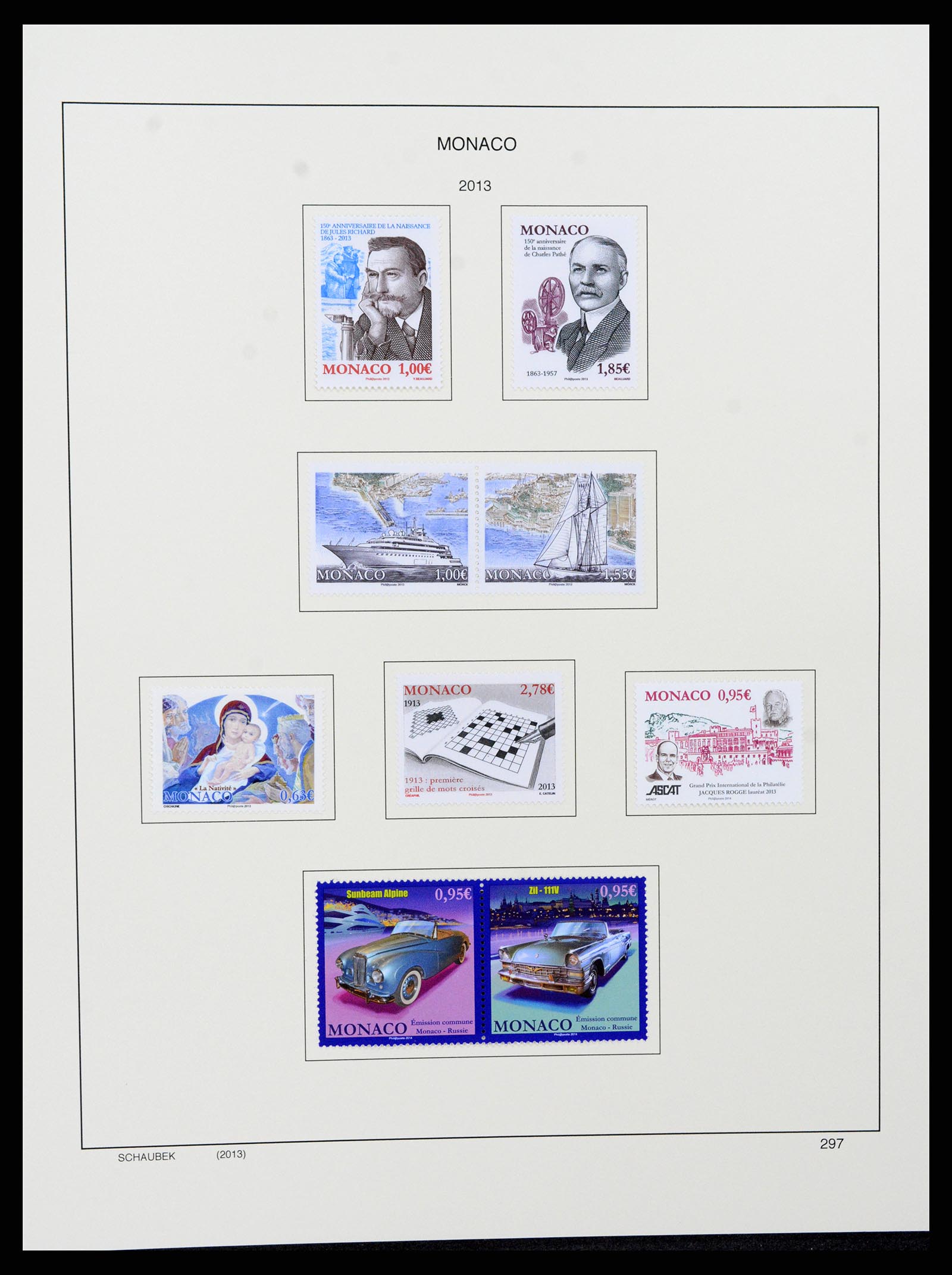 37570 405 - Stamp collection 37570 Monaco 1885-2013.