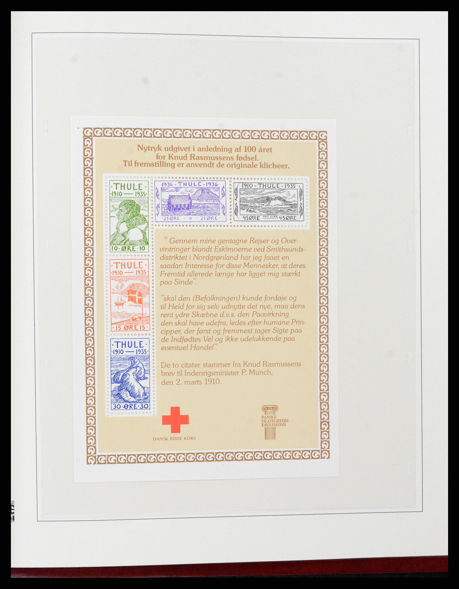 37571 056 - Postzegelverzameling 37571 Groenland 1950-2000.