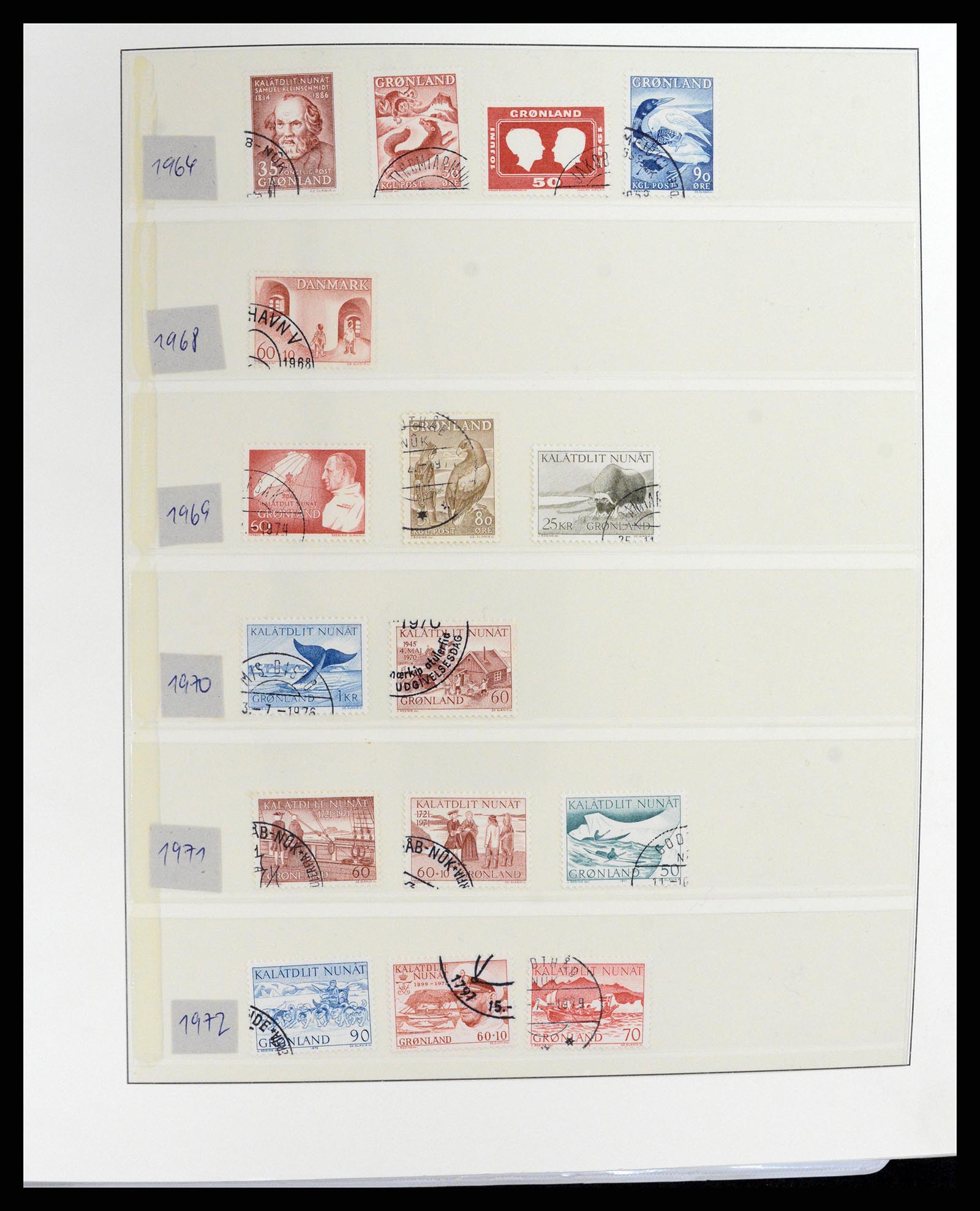 37572 032 - Stamp collection 37572 Greenland 1905-2017.
