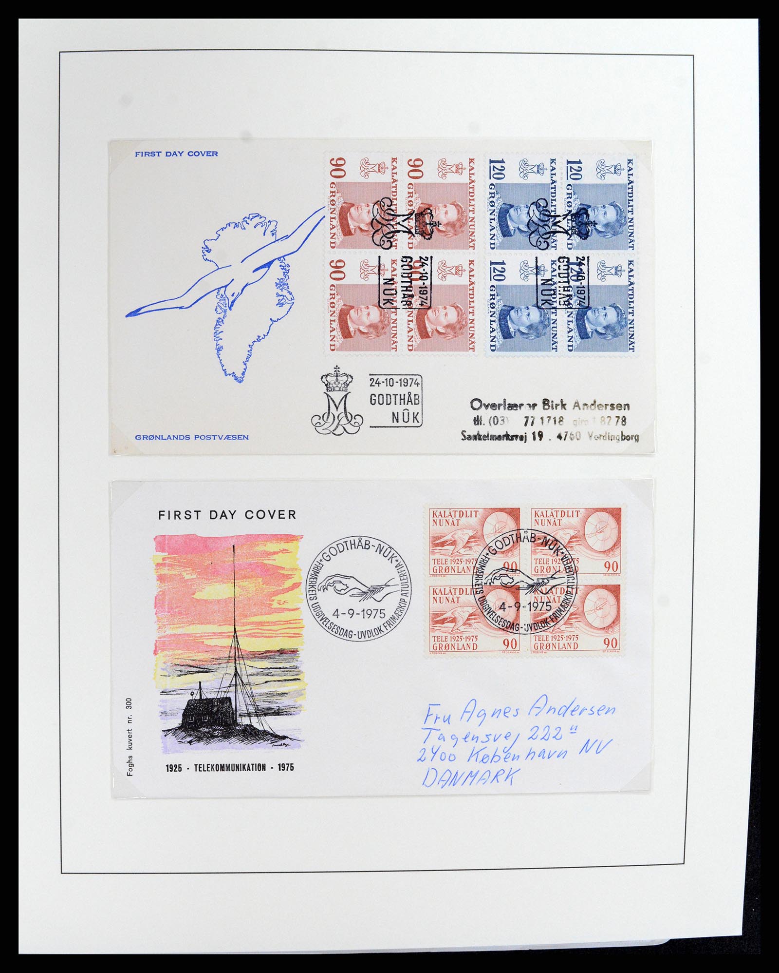 37572 034 - Stamp collection 37572 Greenland 1905-2017.
