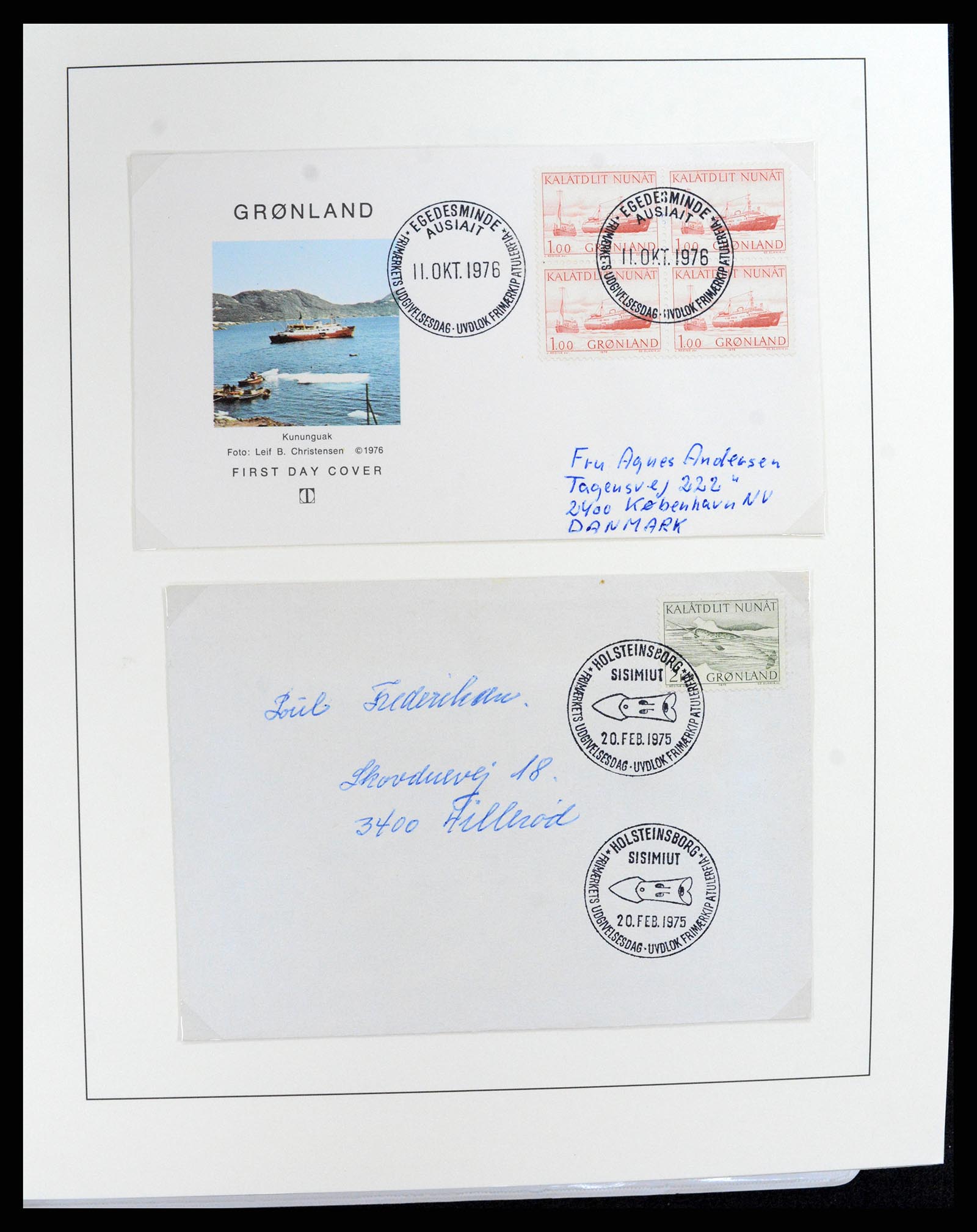 37572 036 - Stamp collection 37572 Greenland 1905-2017.