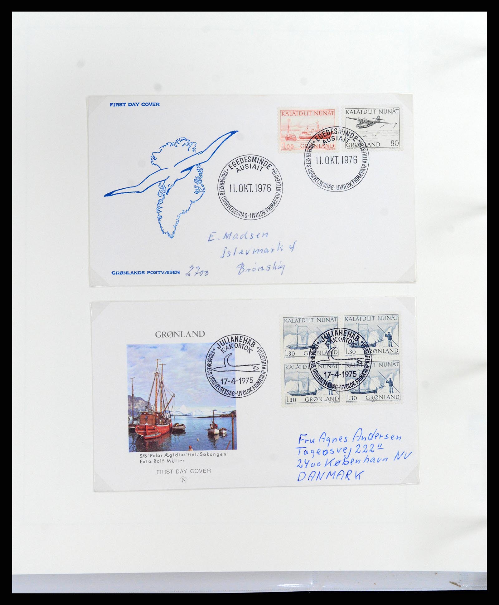 37572 037 - Stamp collection 37572 Greenland 1905-2017.