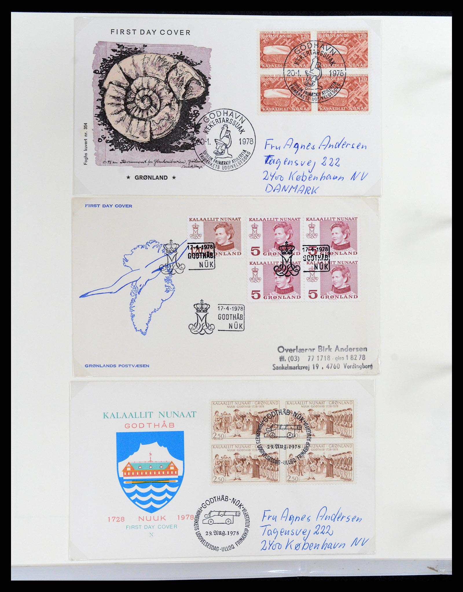 37572 048 - Stamp collection 37572 Greenland 1905-2017.