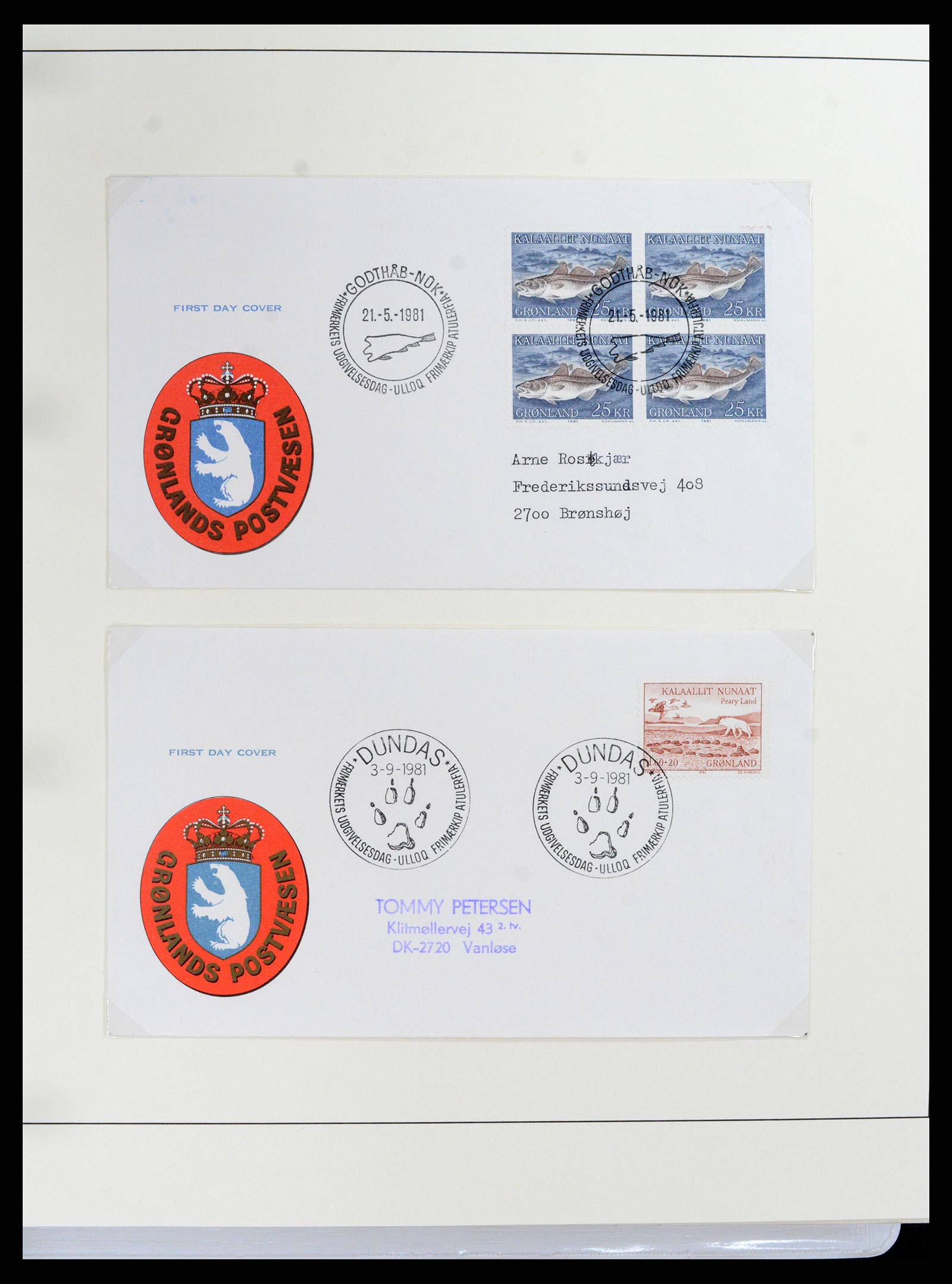 37572 067 - Stamp collection 37572 Greenland 1905-2017.