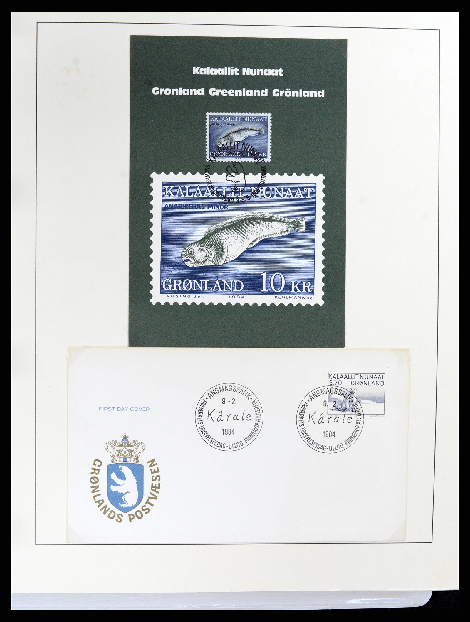 37572 083 - Stamp collection 37572 Greenland 1905-2017.