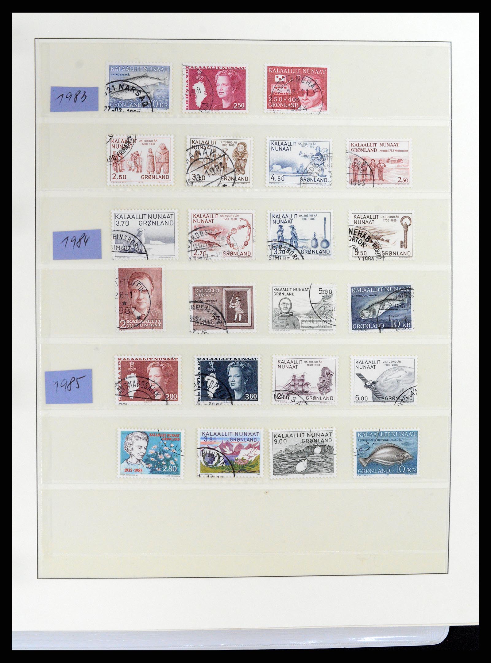 37572 089 - Stamp collection 37572 Greenland 1905-2017.