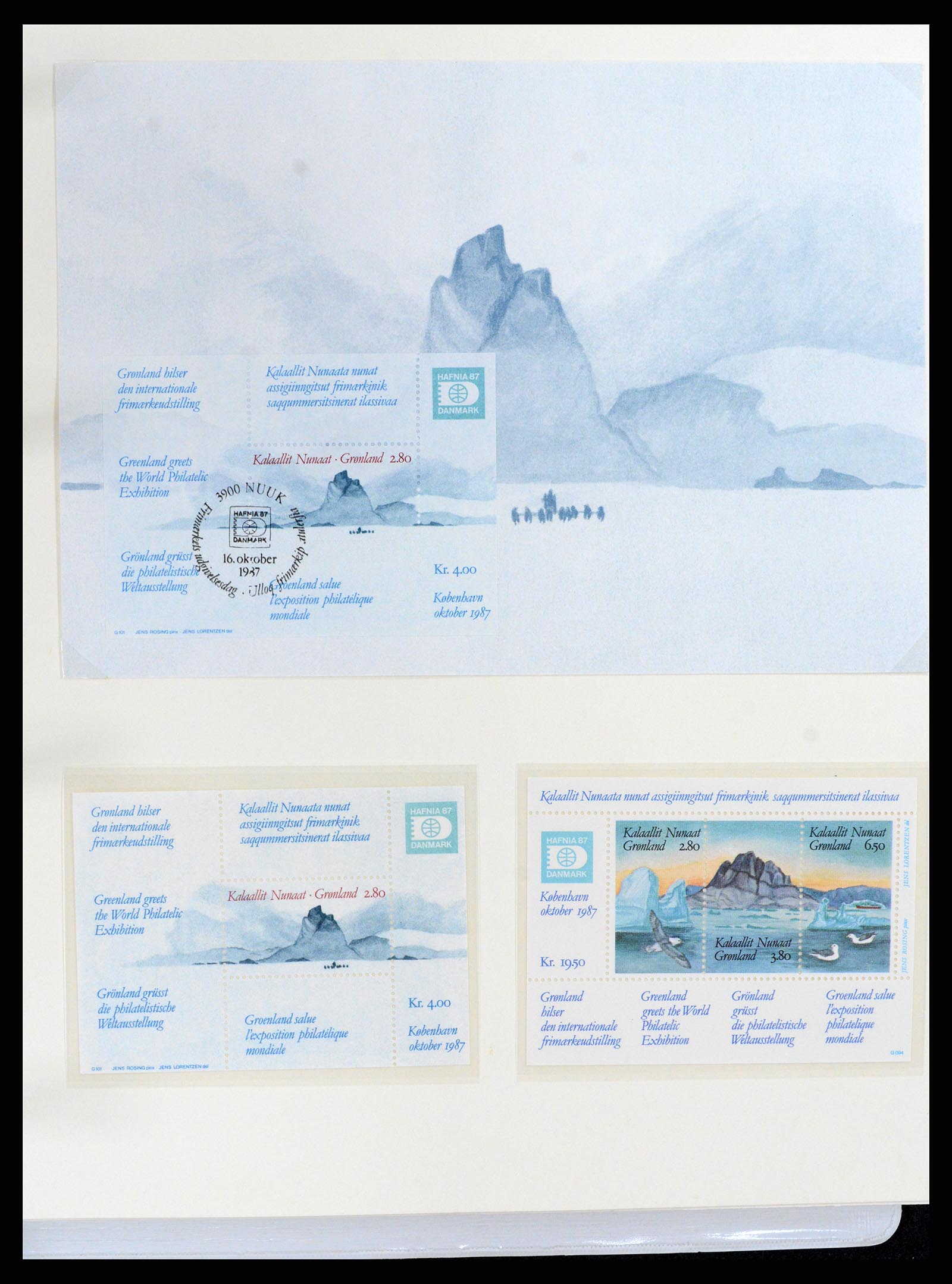 37572 093 - Stamp collection 37572 Greenland 1905-2017.