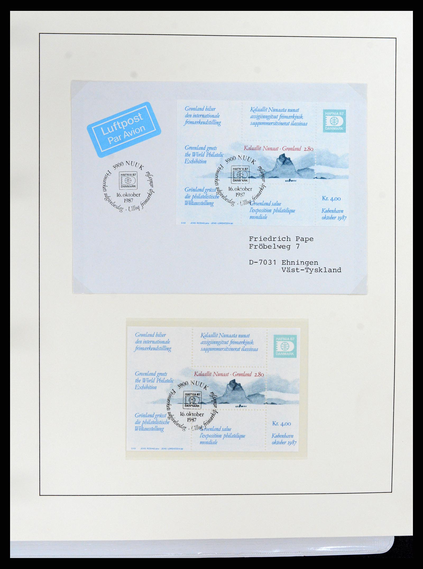 37572 095 - Stamp collection 37572 Greenland 1905-2017.