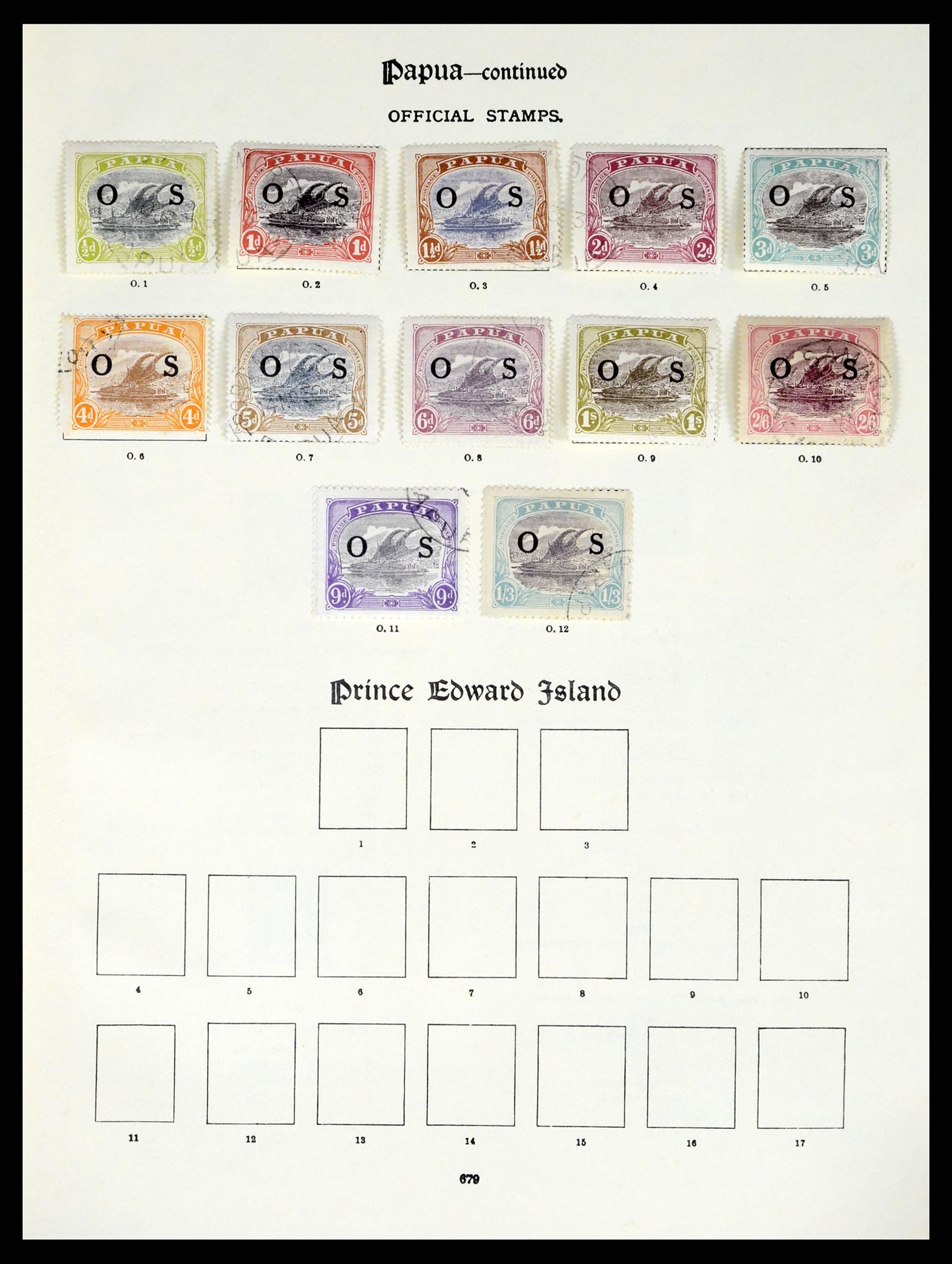 37579 031 - Stamp collection 37579 Papua 1901-1940. 