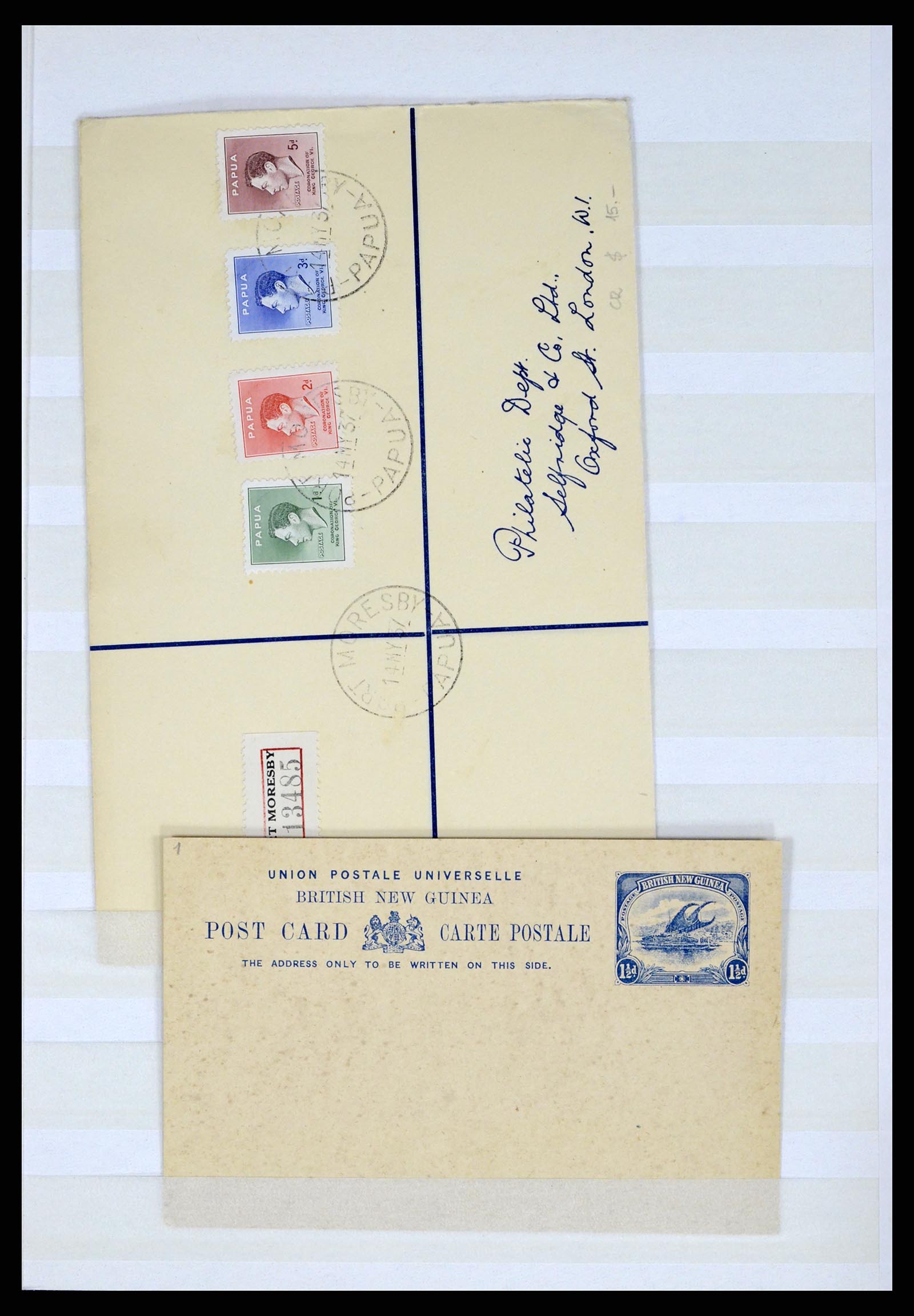 37579 037 - Stamp collection 37579 Papua 1901-1940. 