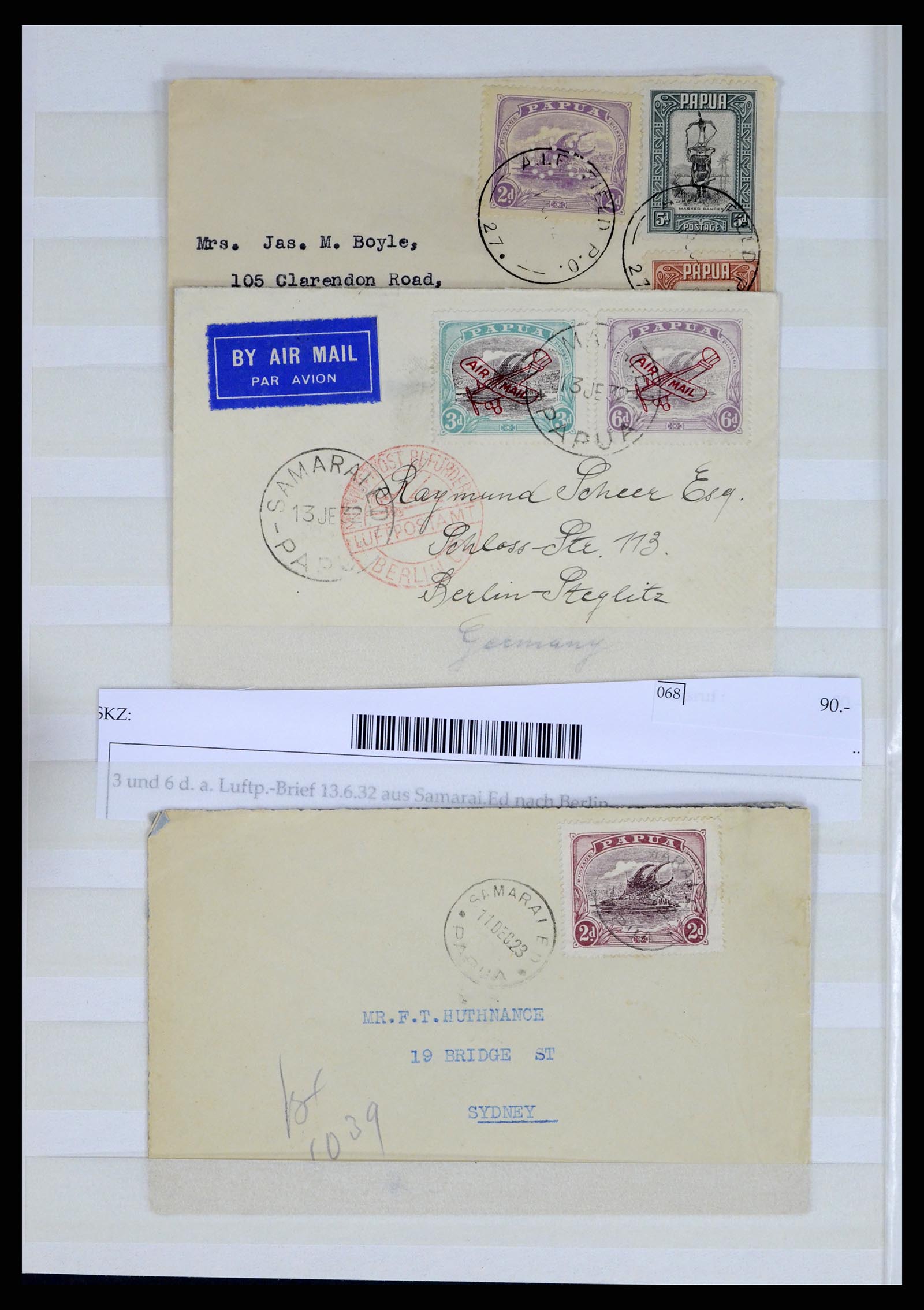 37579 038 - Stamp collection 37579 Papua 1901-1940. 