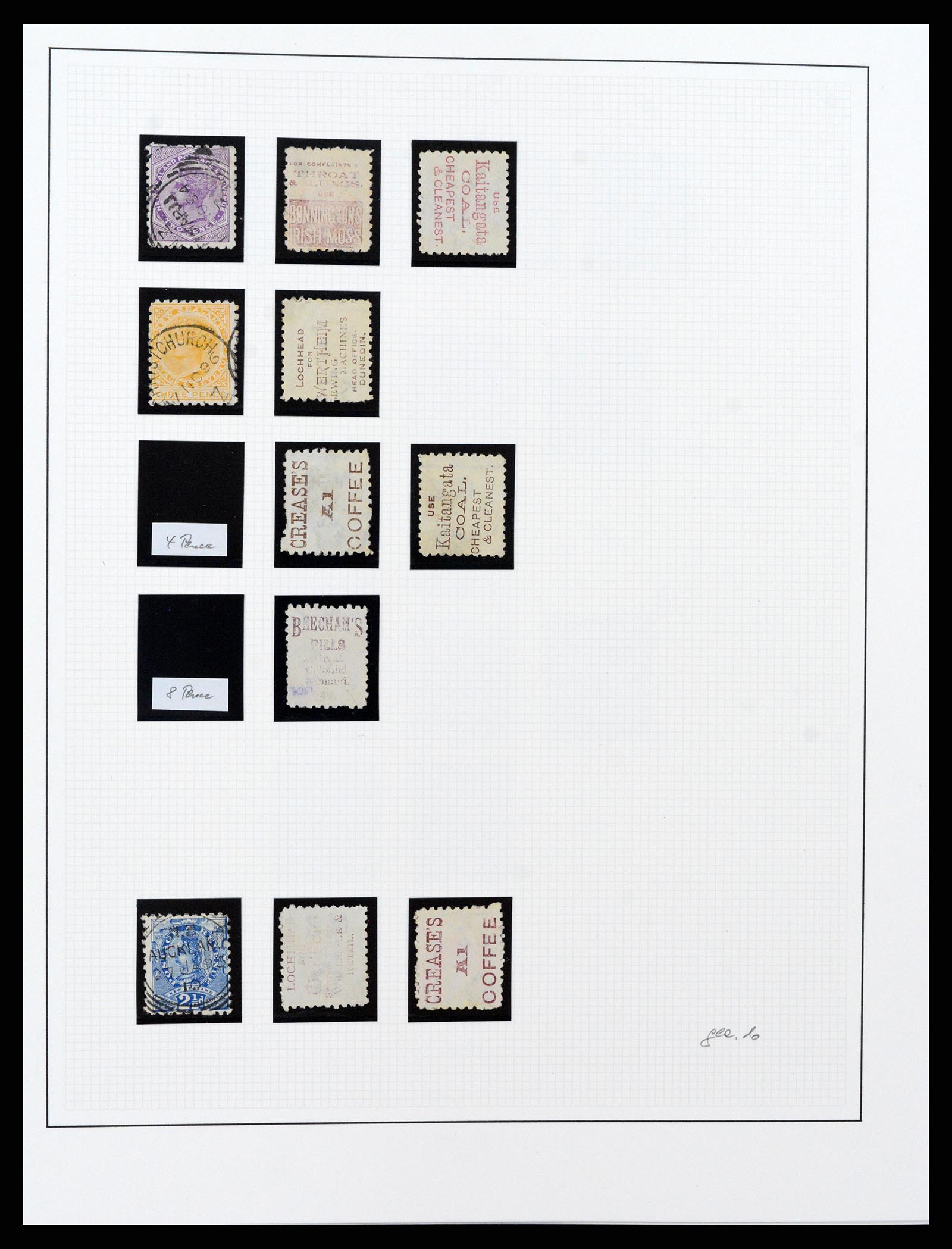 37582 018 - Postzegelverzameling 37582 Nieuw Zeeland 1862-1970.