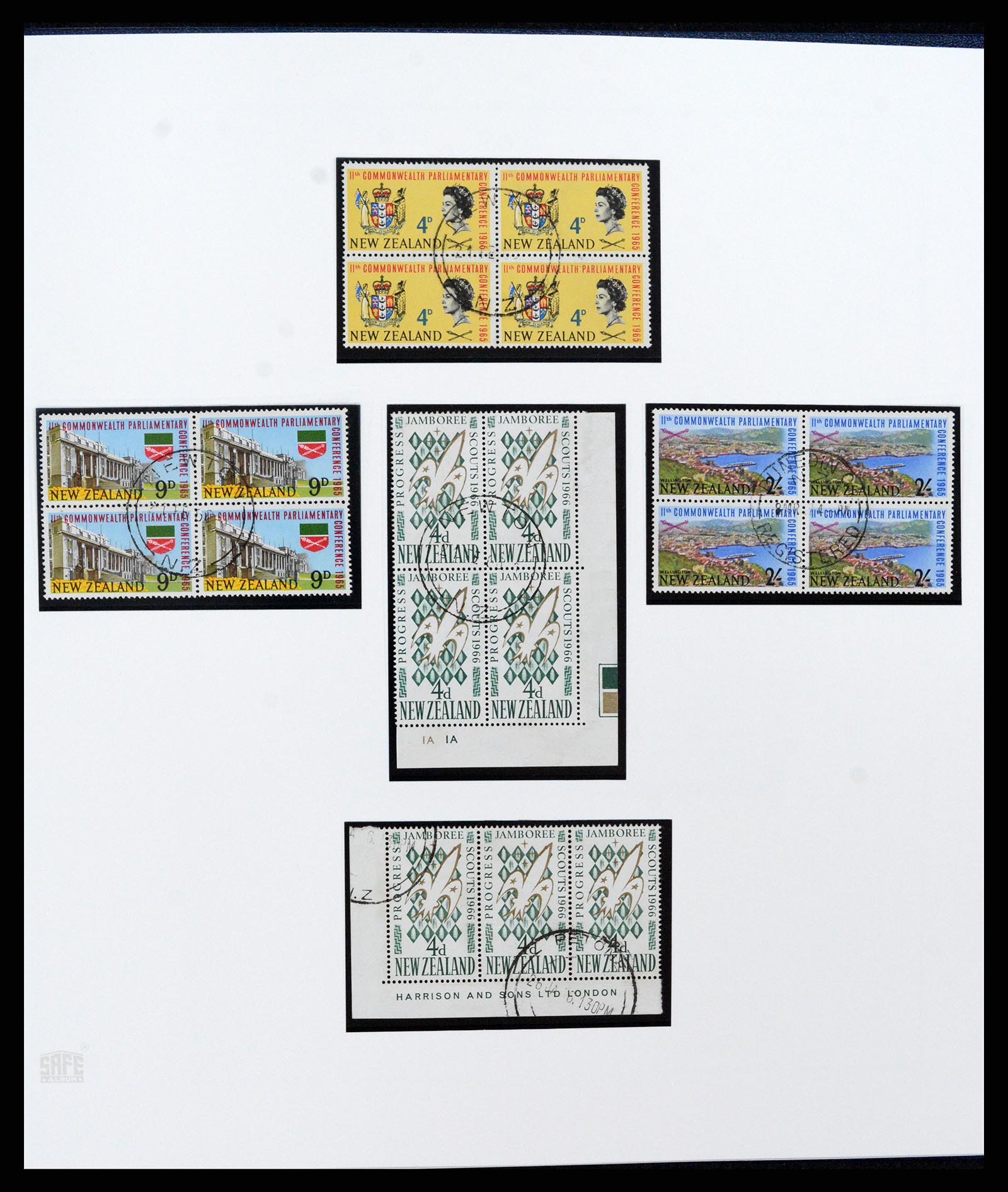 37582 206 - Postzegelverzameling 37582 Nieuw Zeeland 1862-1970.