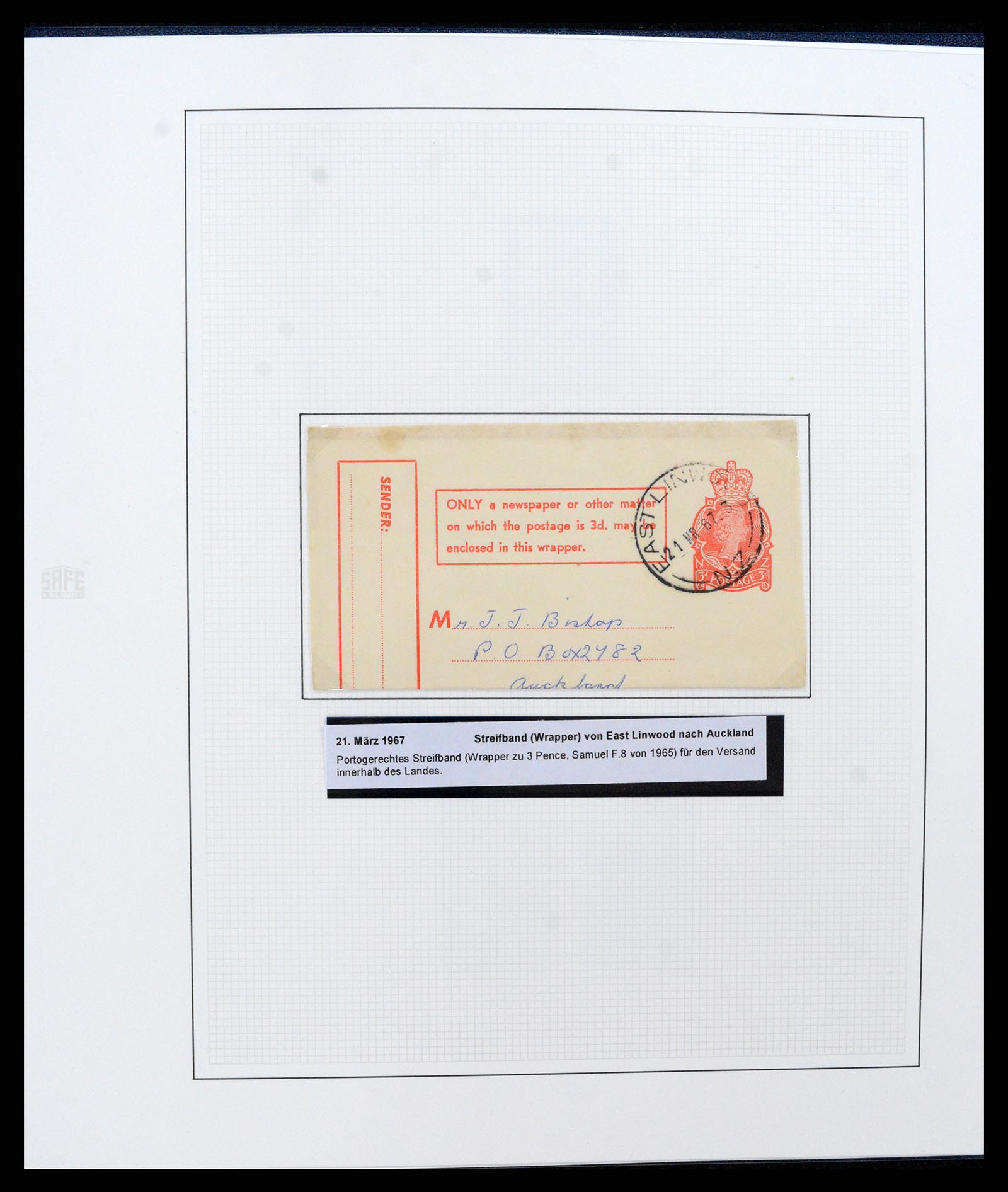 37582 207 - Postzegelverzameling 37582 Nieuw Zeeland 1862-1970.