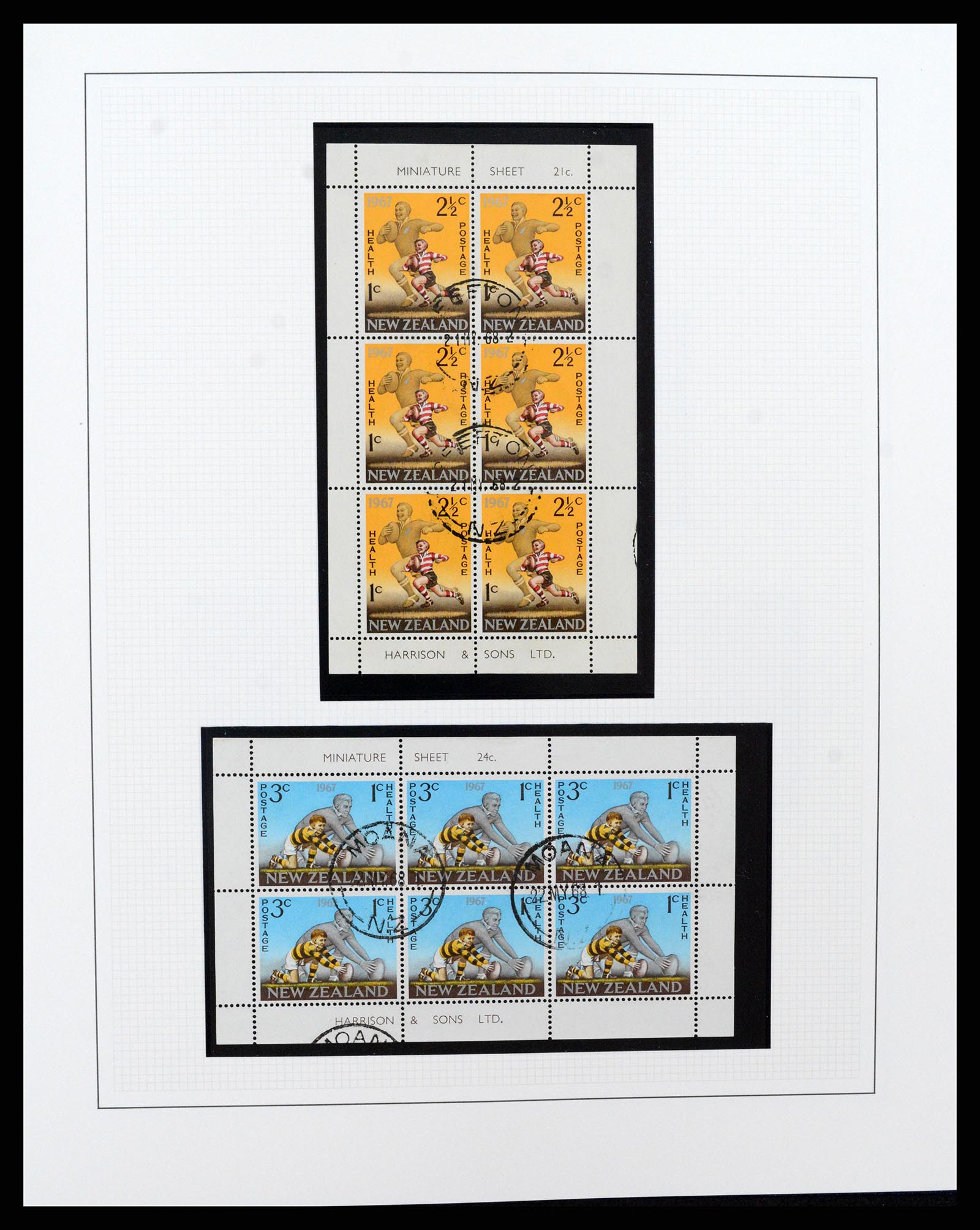 37582 216 - Postzegelverzameling 37582 Nieuw Zeeland 1862-1970.