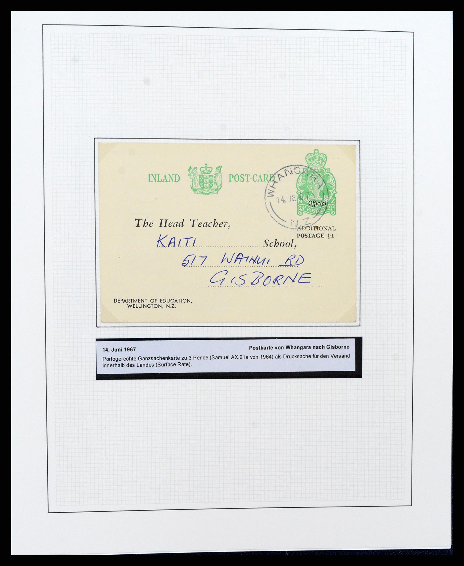 37582 246 - Postzegelverzameling 37582 Nieuw Zeeland 1862-1970.