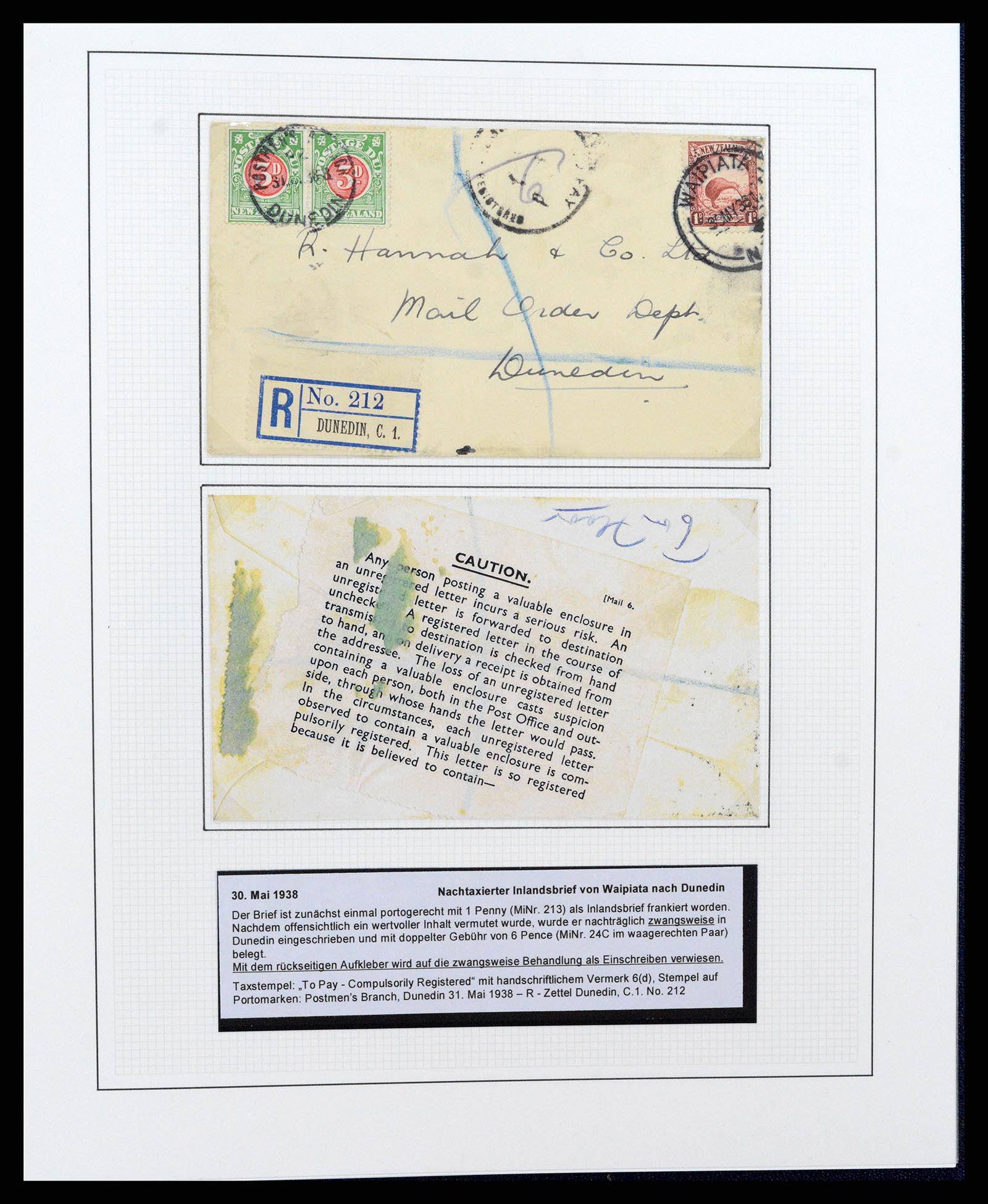 37582 248 - Postzegelverzameling 37582 Nieuw Zeeland 1862-1970.