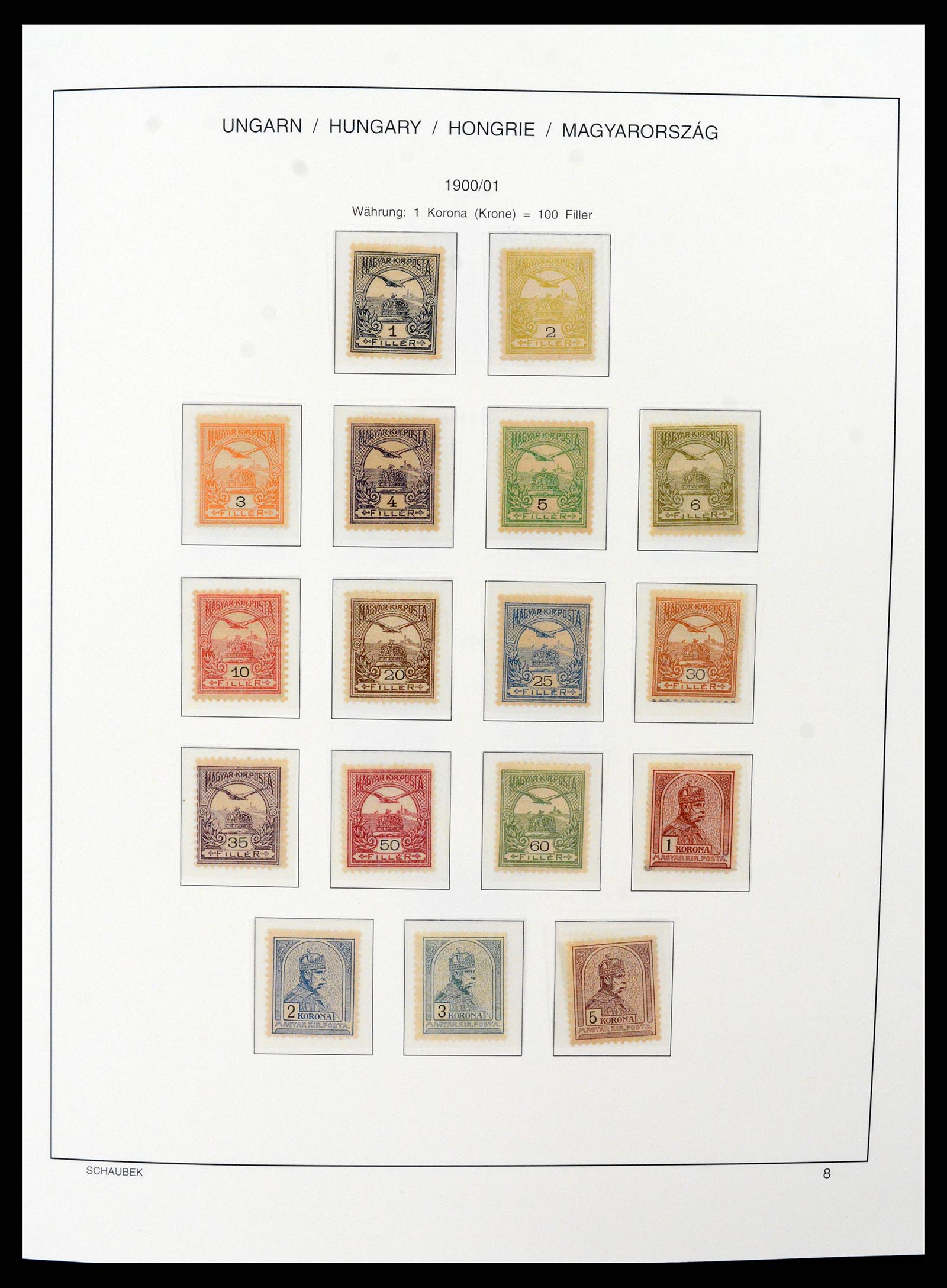 37583 009 - Postzegelverzameling 37583 Hongarije 1871-2015.