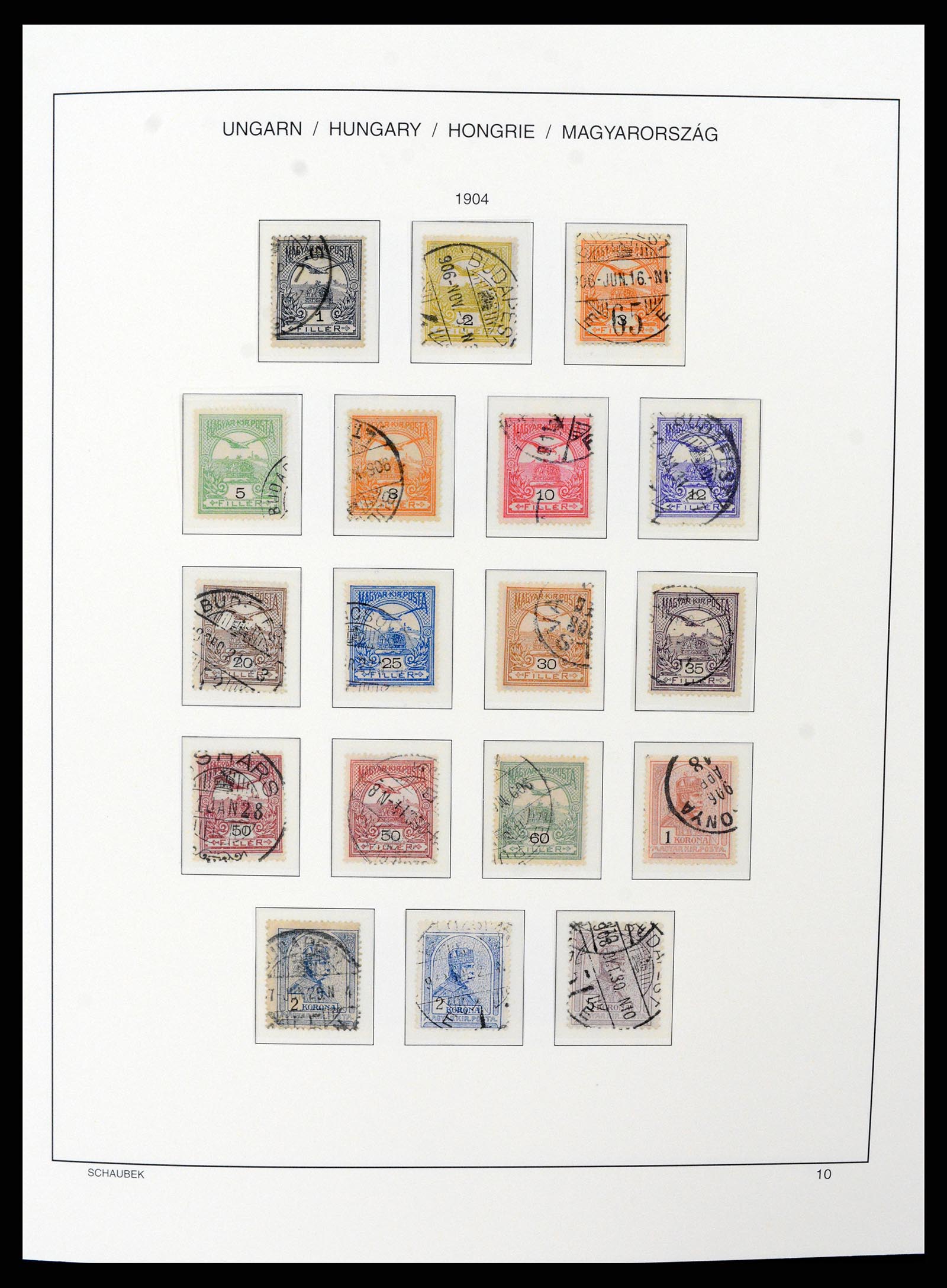 37583 011 - Stamp collection 37583 Hungary 1871-2015.