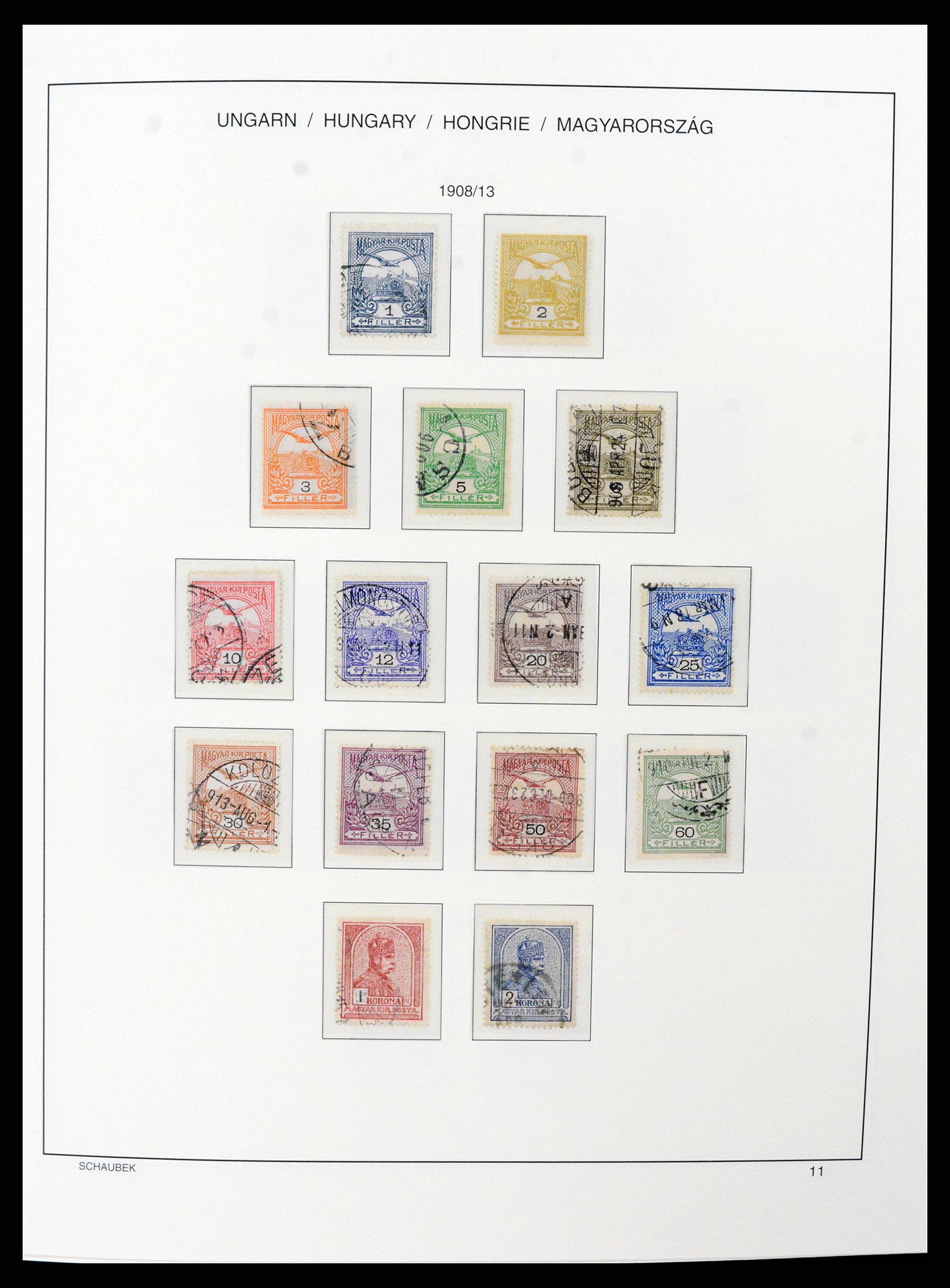37583 013 - Postzegelverzameling 37583 Hongarije 1871-2015.