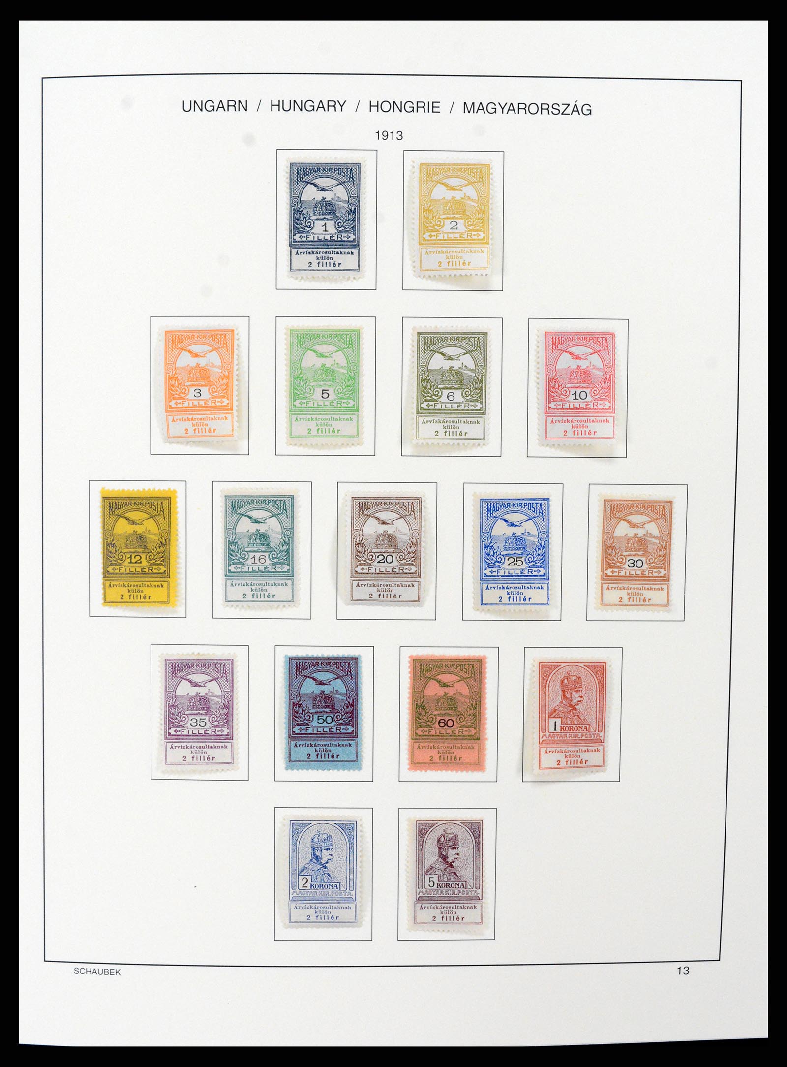 37583 017 - Postzegelverzameling 37583 Hongarije 1871-2015.