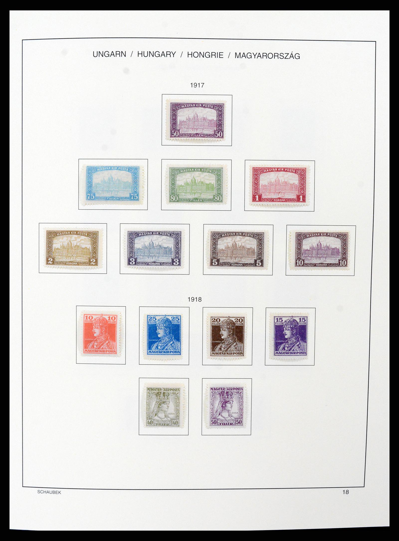 37583 022 - Stamp collection 37583 Hungary 1871-2015.