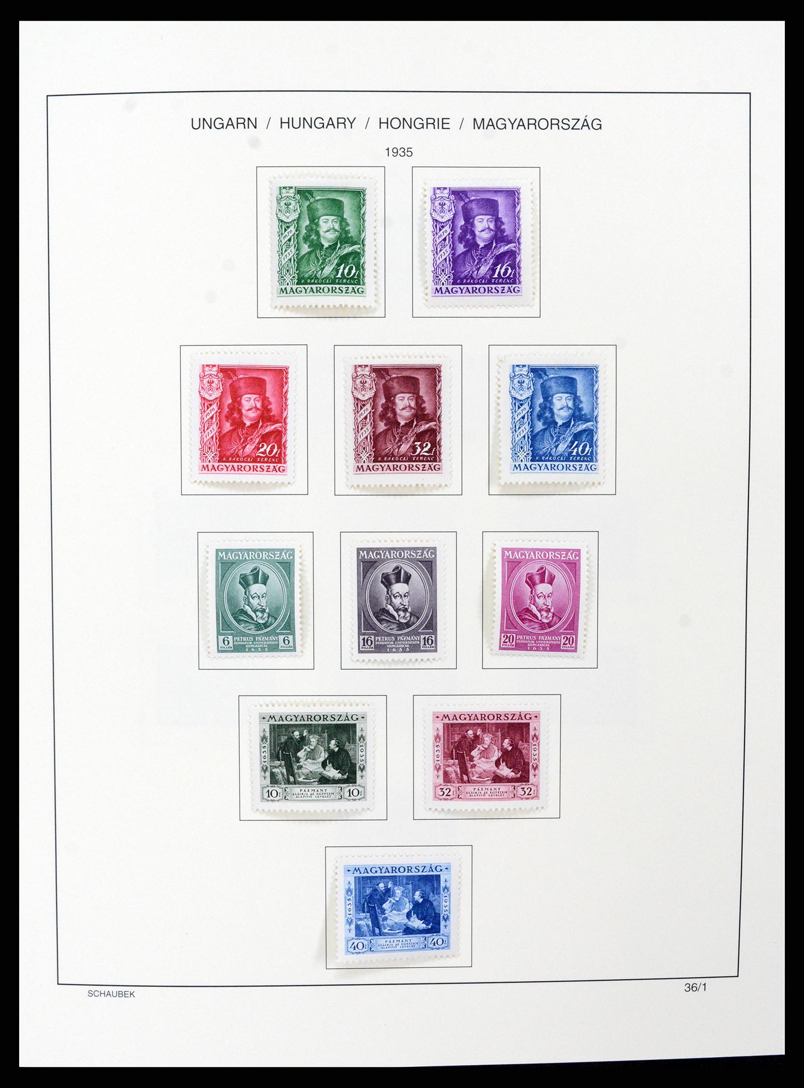 37583 048 - Stamp collection 37583 Hungary 1871-2015.