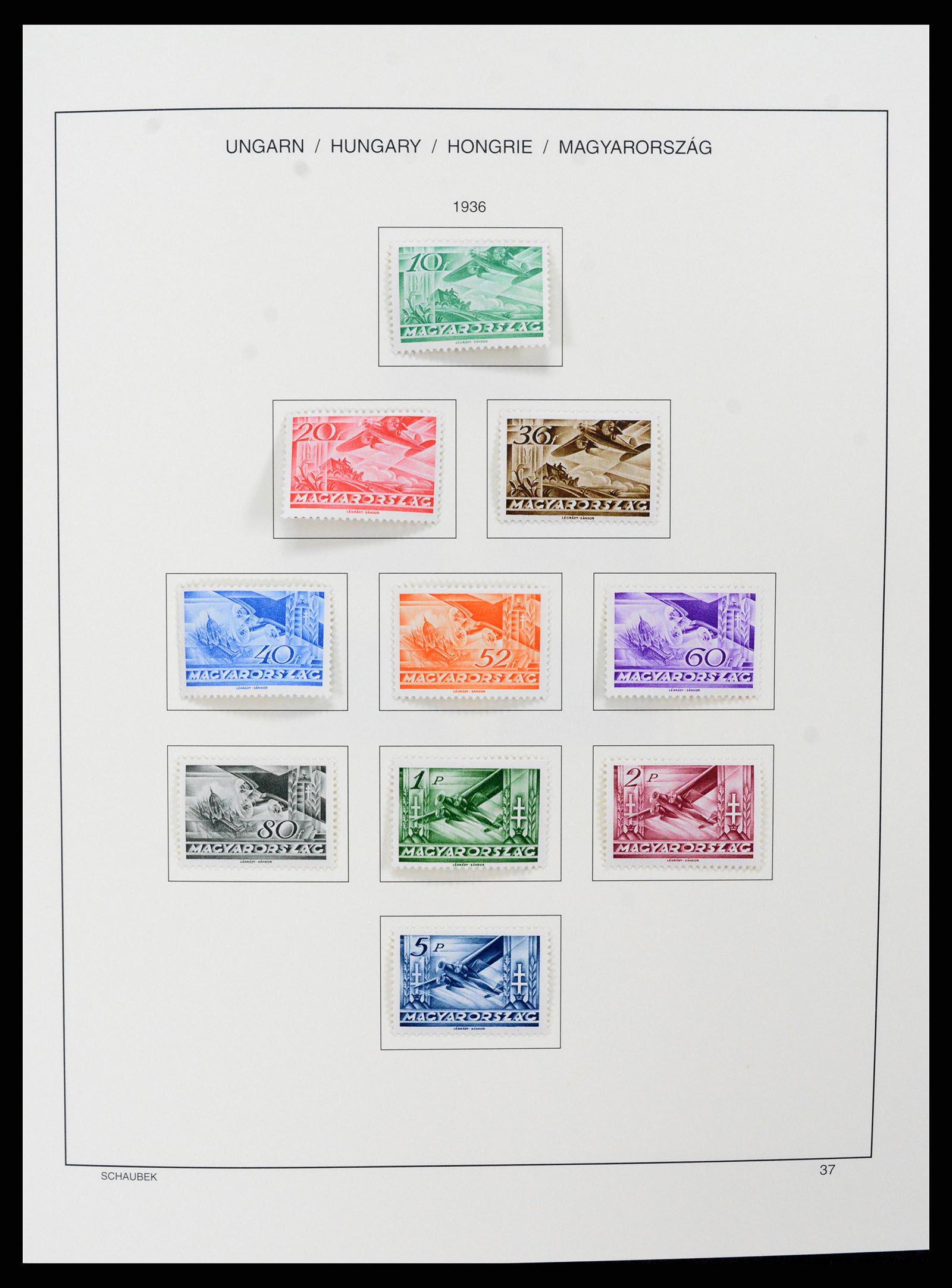 37583 049 - Stamp collection 37583 Hungary 1871-2015.