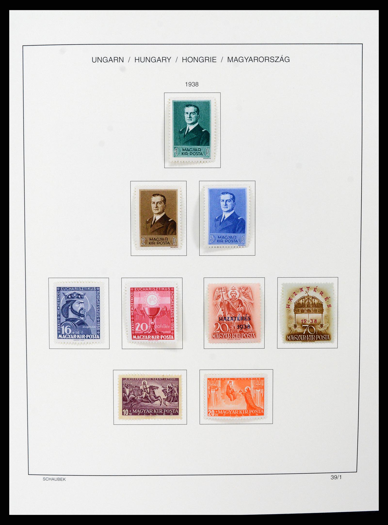 37583 053 - Stamp collection 37583 Hungary 1871-2015.