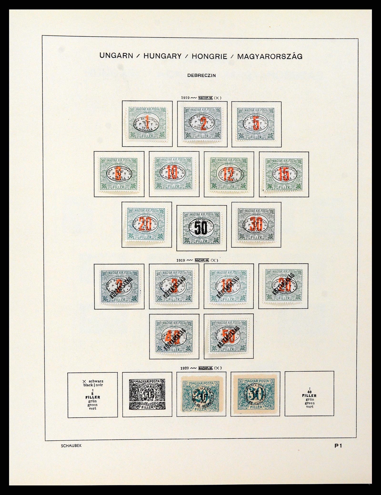 37583 793 - Stamp collection 37583 Hungary 1871-2015.