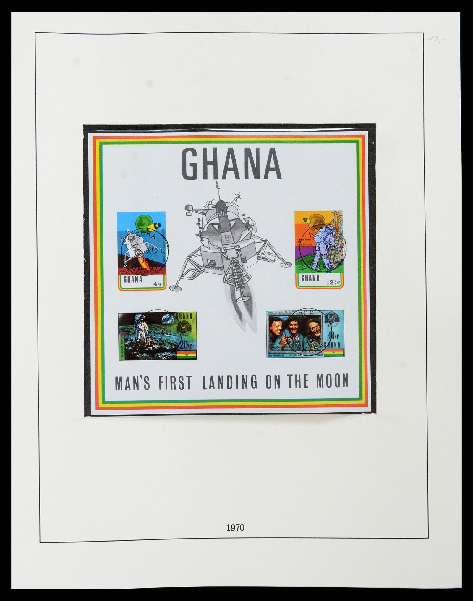 37584 061 - Postzegelverzameling 37584 Ghana 1957-1972.