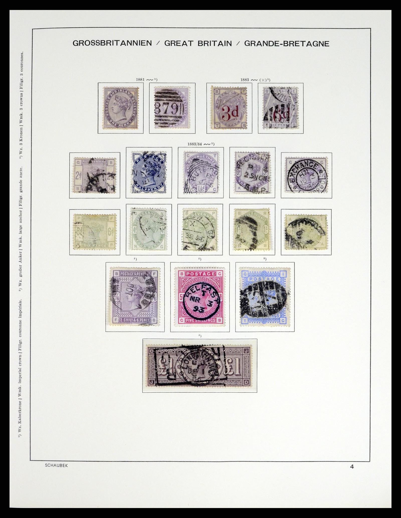 37585 005 - Stamp collection 37585 Great Britain supercollection 1840-2015.